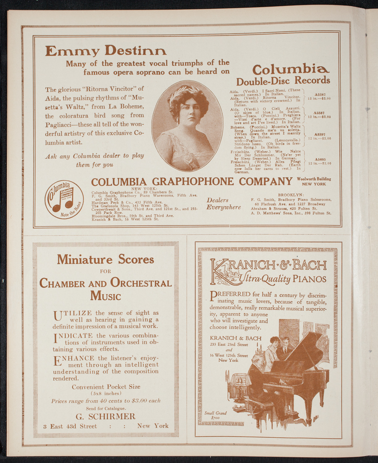 Lecture by Frederick Palmer, November 23, 1915, program page 6