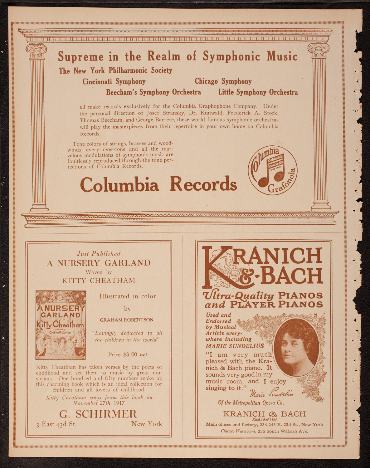 Newman Traveltalks: Our National Parks, November 19, 1917, program page 6