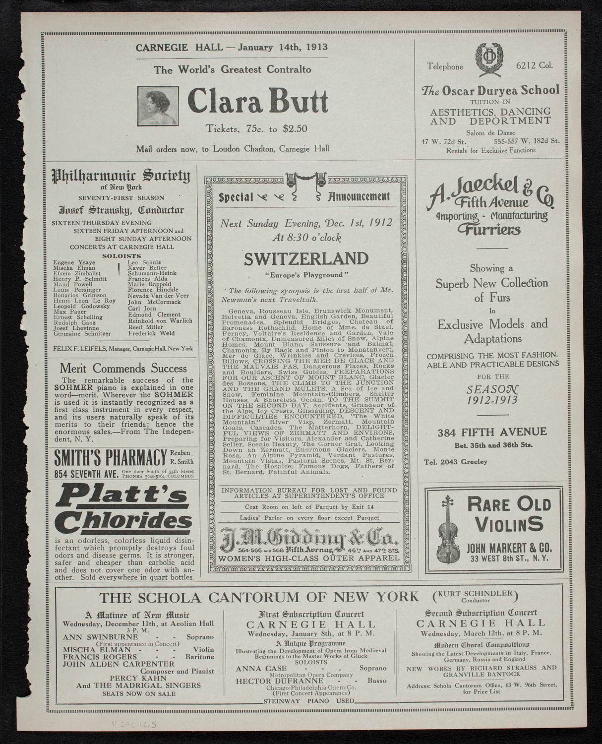 Newman Traveltalks: Rural France, November 24, 1912, program page 9