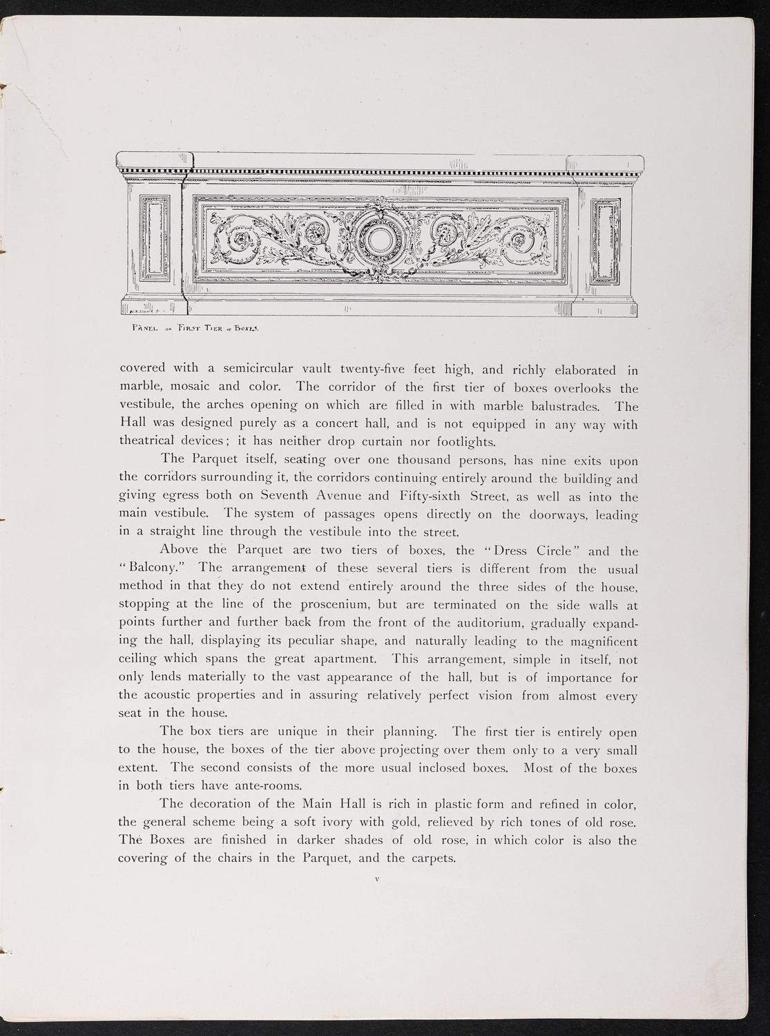 Opening Week Music Festival: Opening Night of Carnegie Hall, May 5, 1891, souvenir program page 13