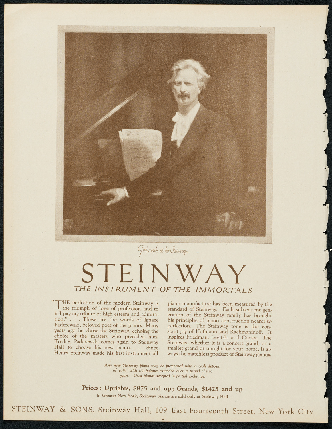 Isa Kremer, Soprano, December 23, 1923, program page 4