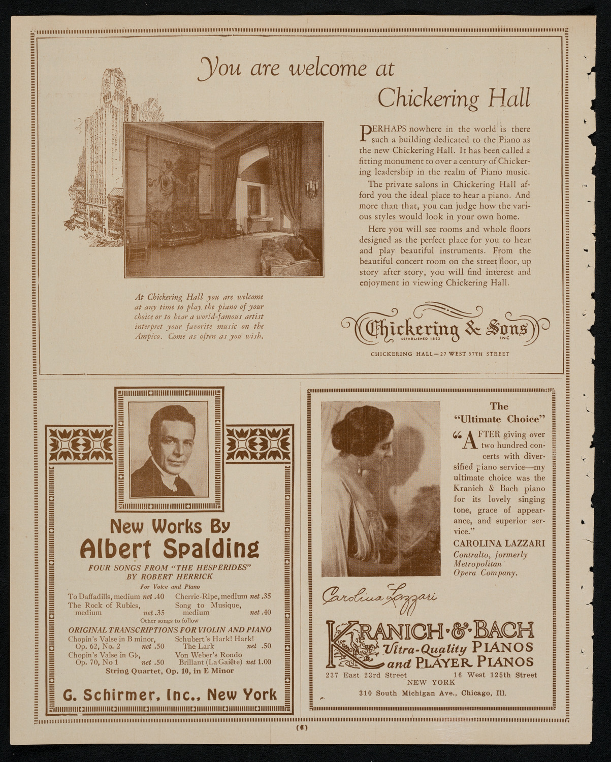 Newman Traveltalks: Berlin and Germany, November 22, 1925, program page 6