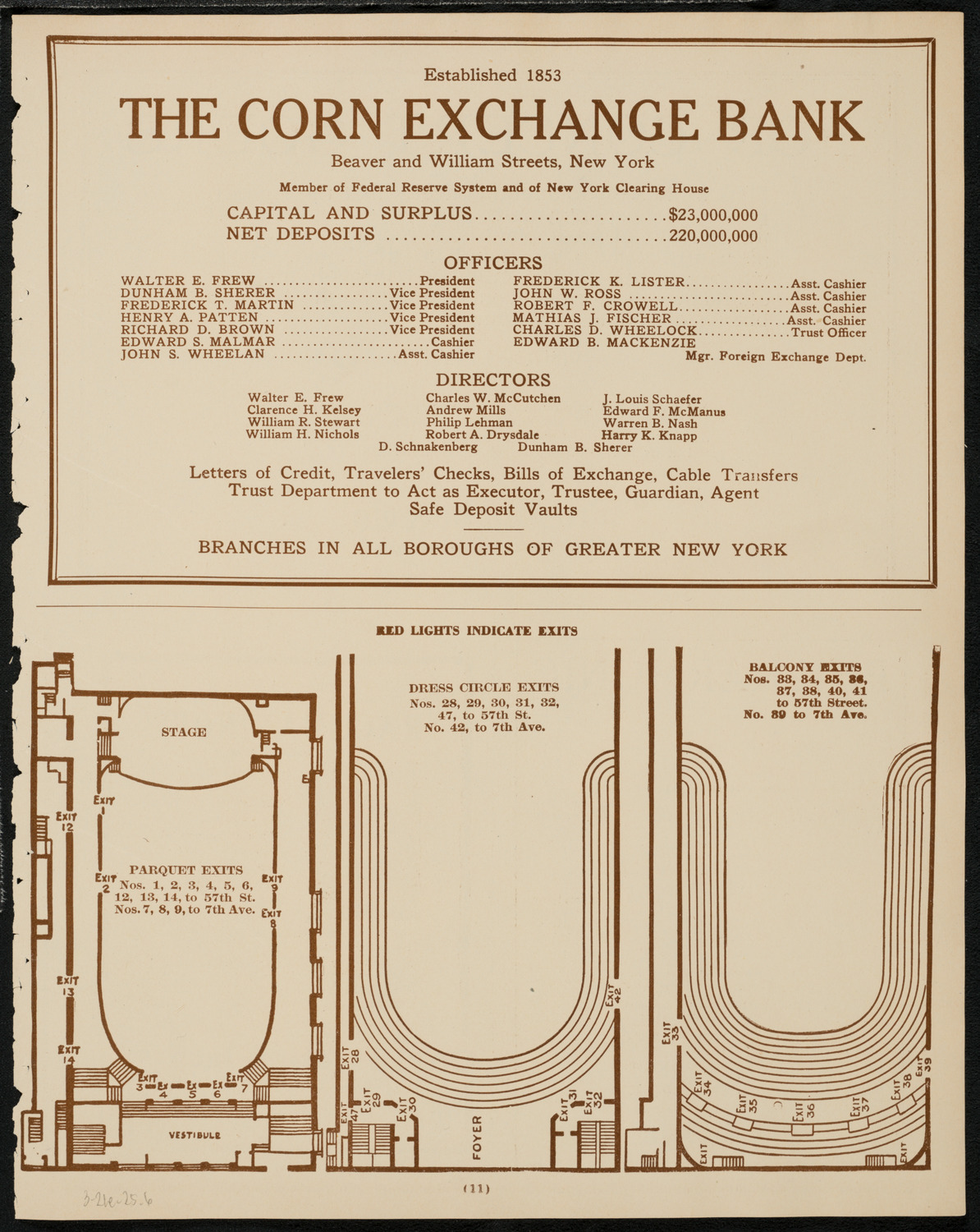 Benefit: Hebrew Home for the Aged, March 21, 1925, program page 11