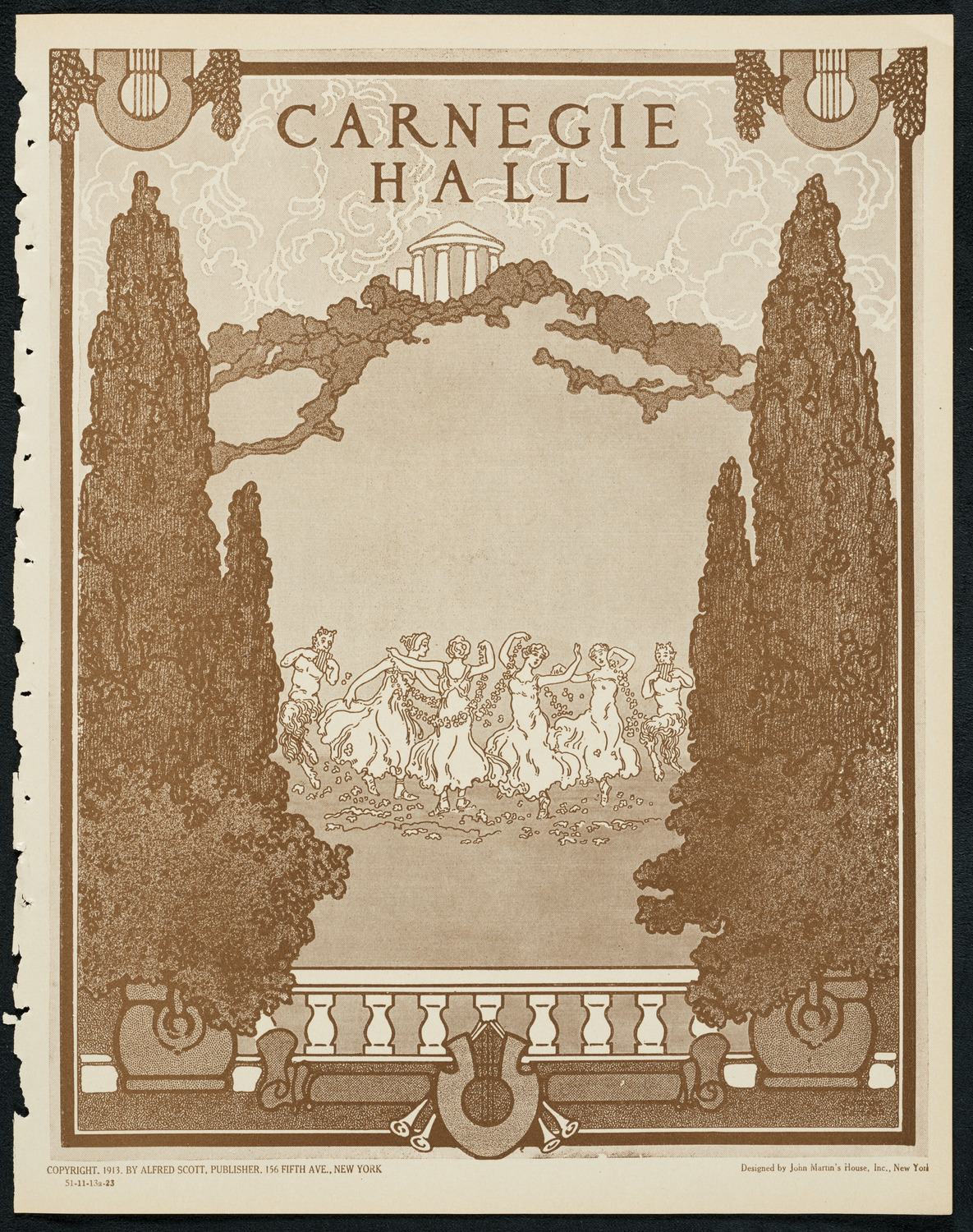 Pavel Ludikar, Bronislaw Huberman, and Alexander Borovsky, November 13, 1923, program page 1