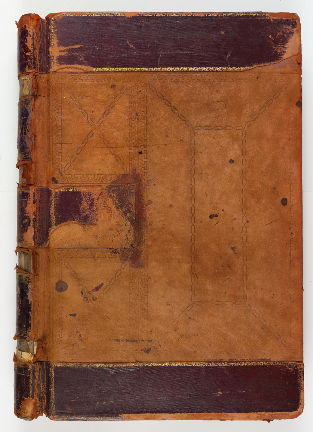 Music Hall Accounting Ledger, volume 3, front cover