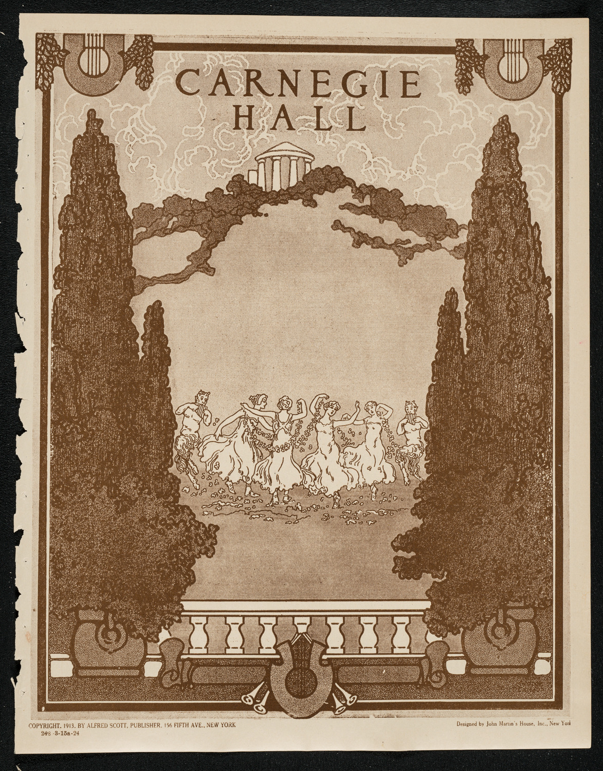 Boston Symphony Orchestra, March 15, 1924, program page 1