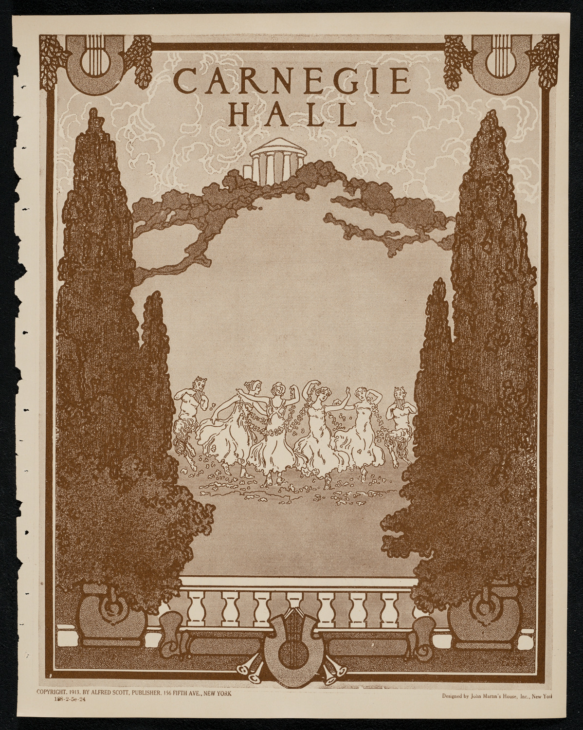 Philadelphia Orchestra, February 5, 1924, program page 1