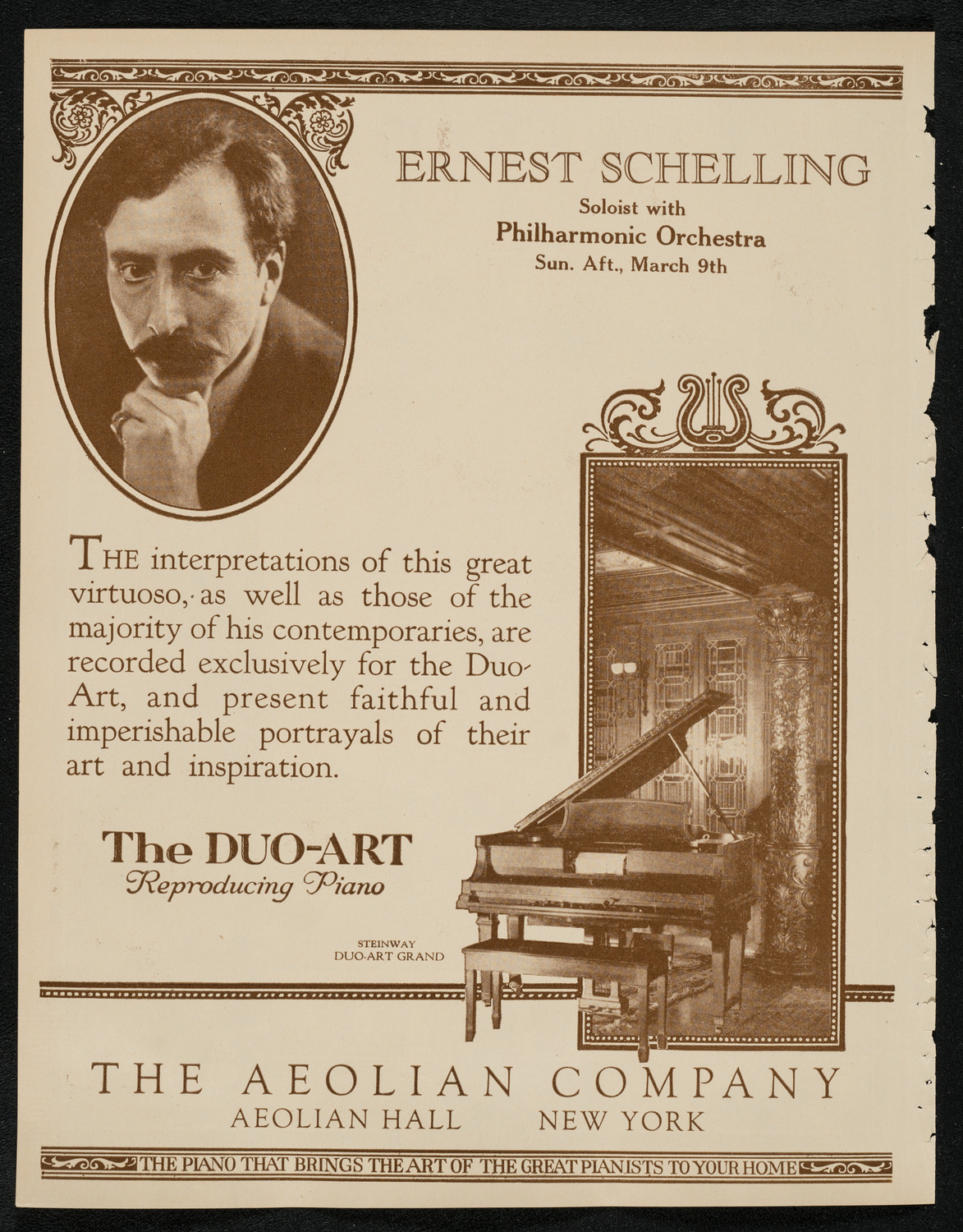 New York Symphony Orchestra, March 7, 1924, program page 2