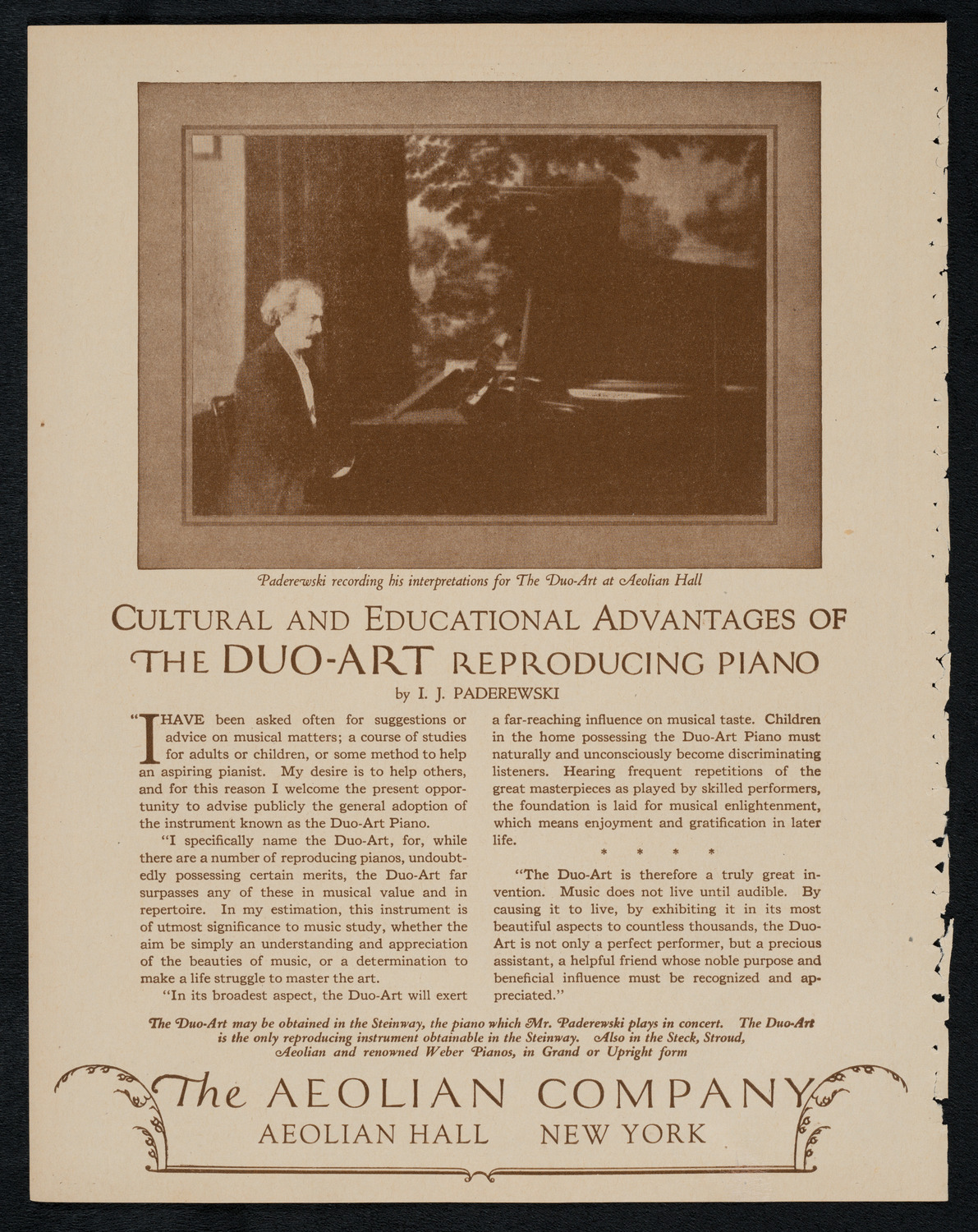 Sergei Rachmaninoff, Piano, March 24, 1923, program page 2
