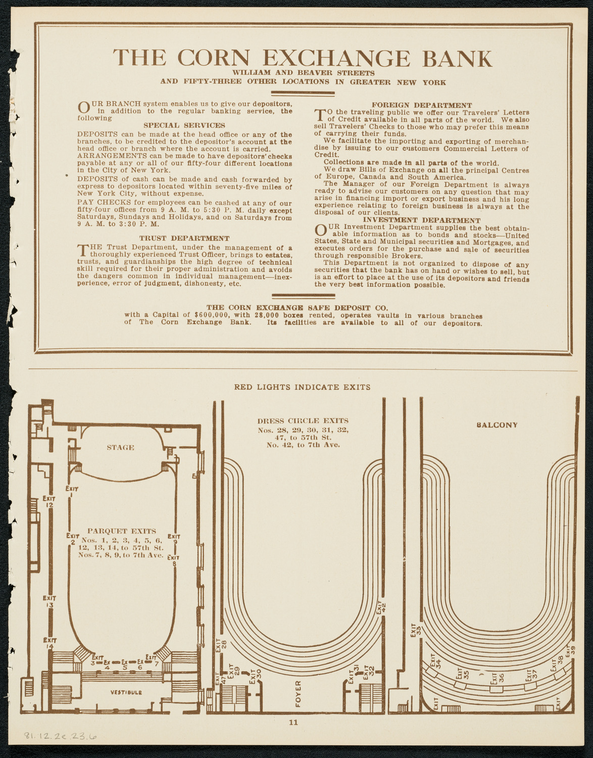Newman Traveltalks: Brazil, December 2, 1923, program page 11