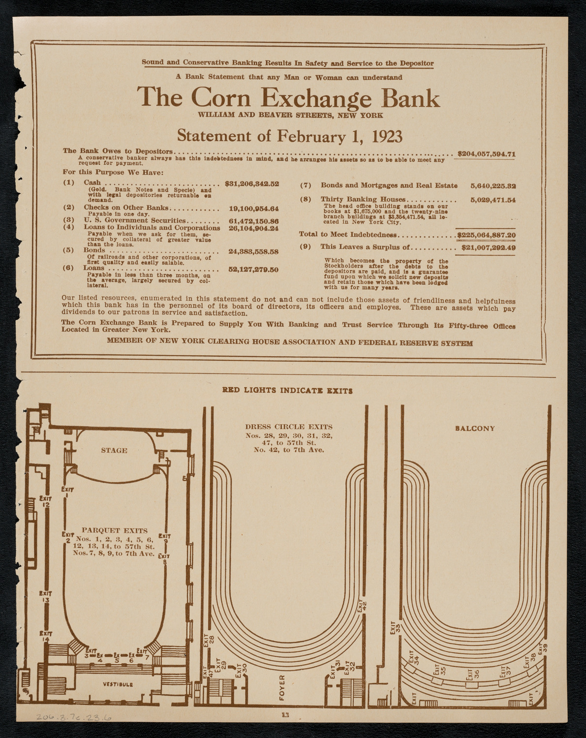 New York Philharmonic, March 7, 1923, program page 11