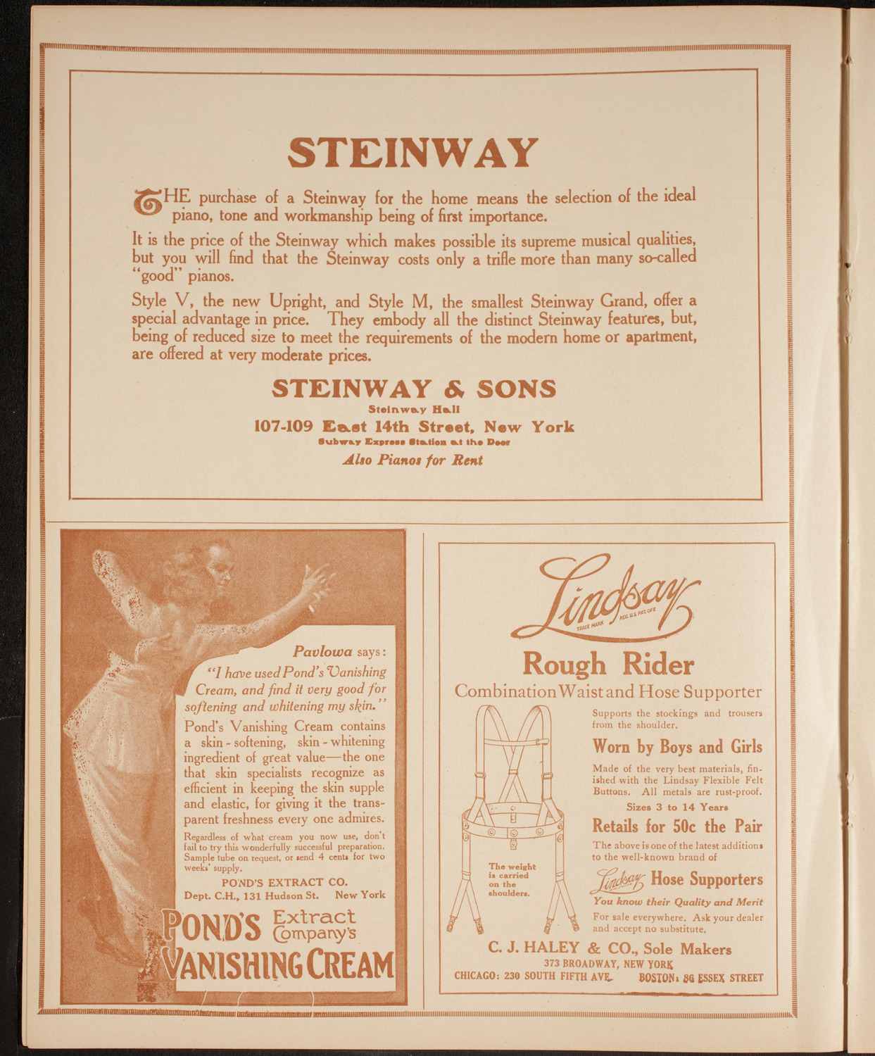 Katharine Goodson, Piano, February 4, 1915, program page 4