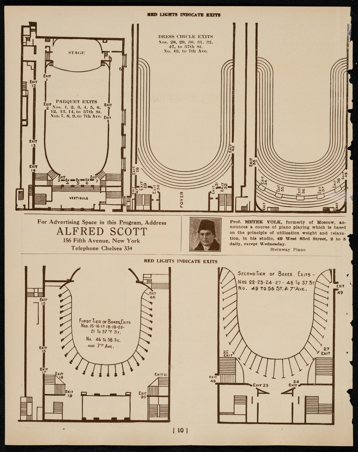 Burton Holmes Travelogue: Mexico, January 9, 1922, program page 10