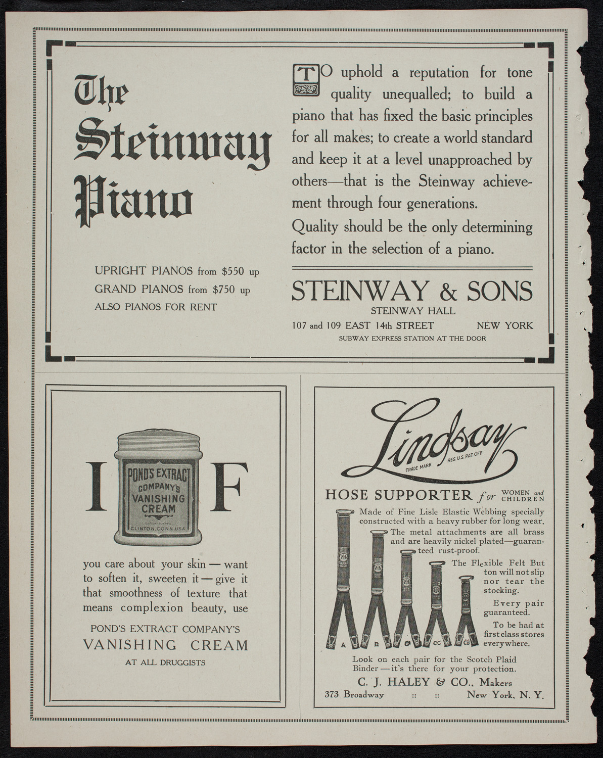 Elmendorf Lecture: The Great Southwest, October 28, 1912, program page 4