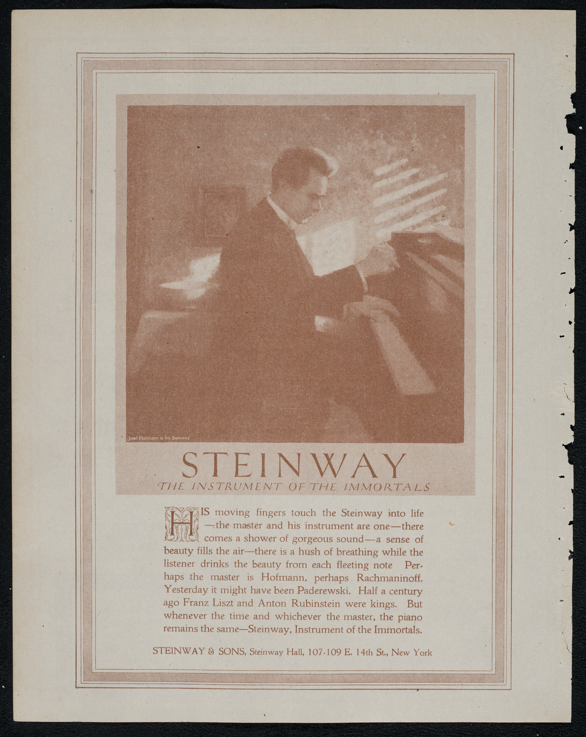 Detroit Symphony Orchestra, February 2, 1921, program page 4