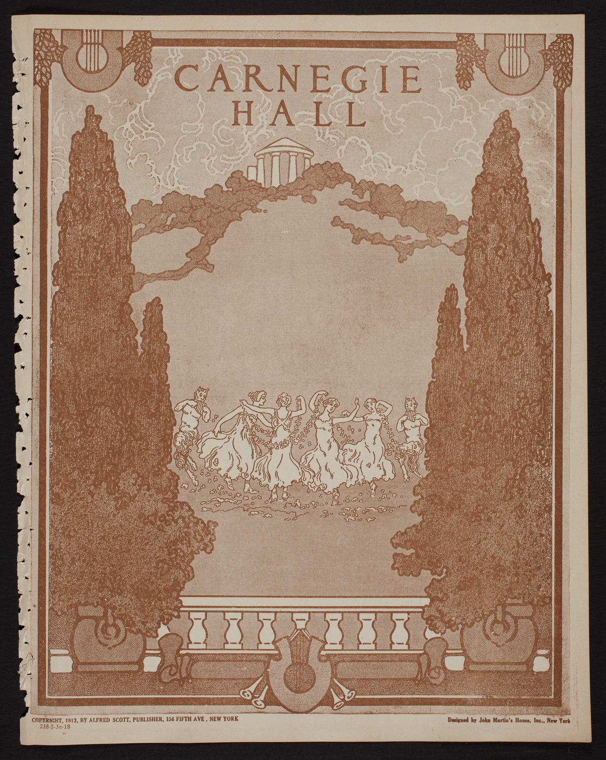 Columbia University Chorus, May 3, 1918, program page 1