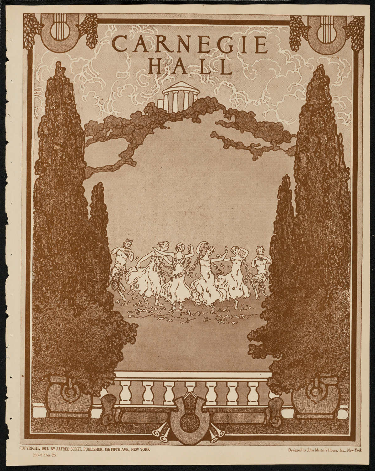 Jascha Heifetz, Violin, March 15, 1925, program page 1