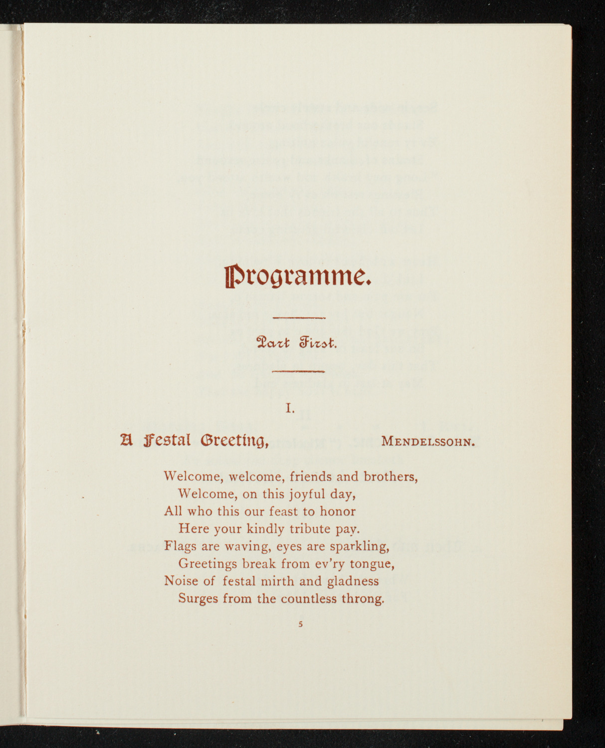 Musurgia, November 24, 1891, program page 9