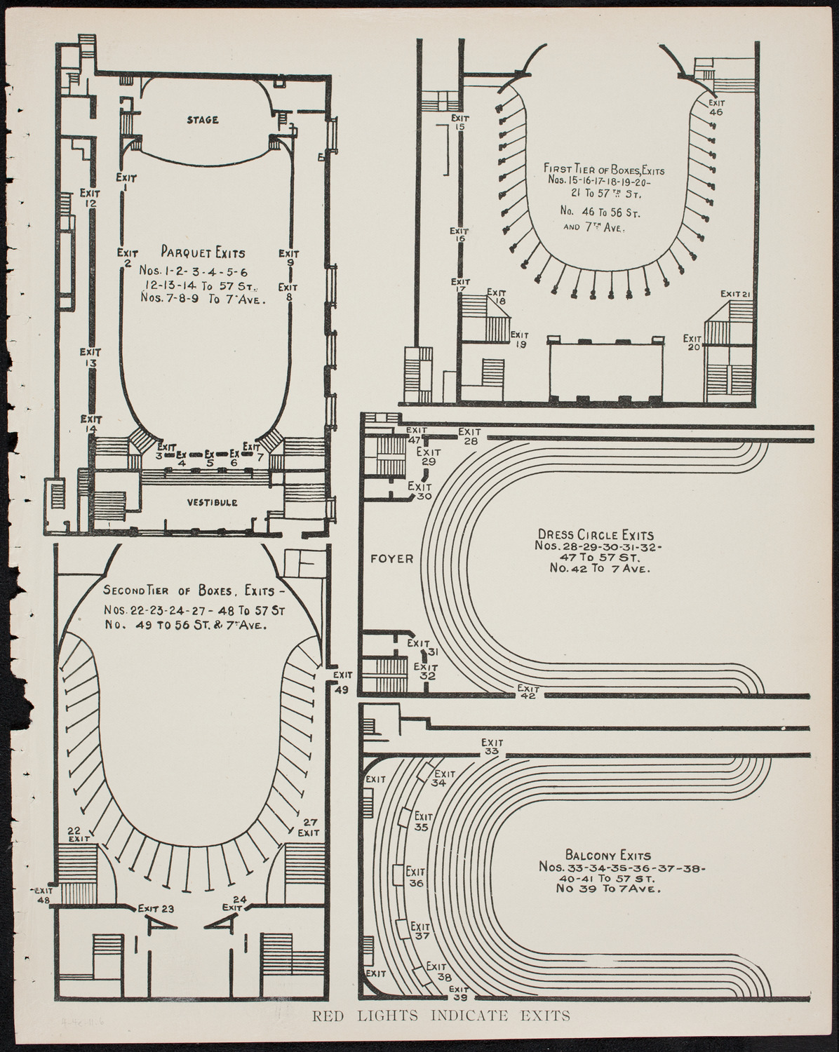 Columbia University Festival Chorus, April 4, 1911, program page 11