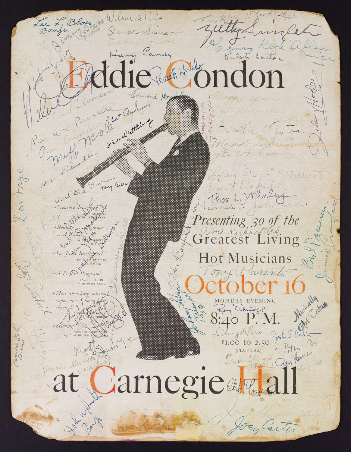 Eddie Condon Jazz Concert, October 16, 1944