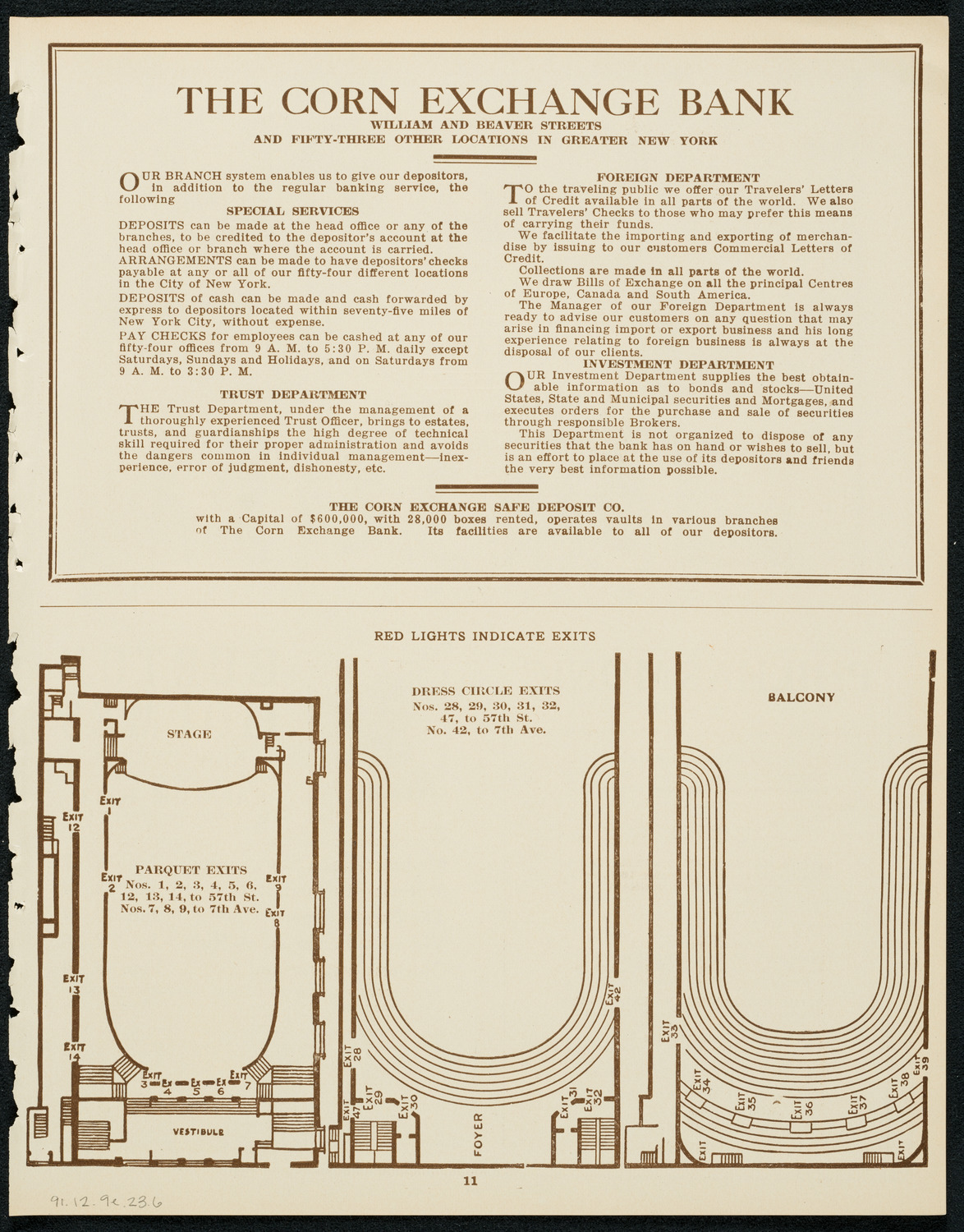 Newman Traveltalks: The Amazon River, December 9, 1923, program page 11
