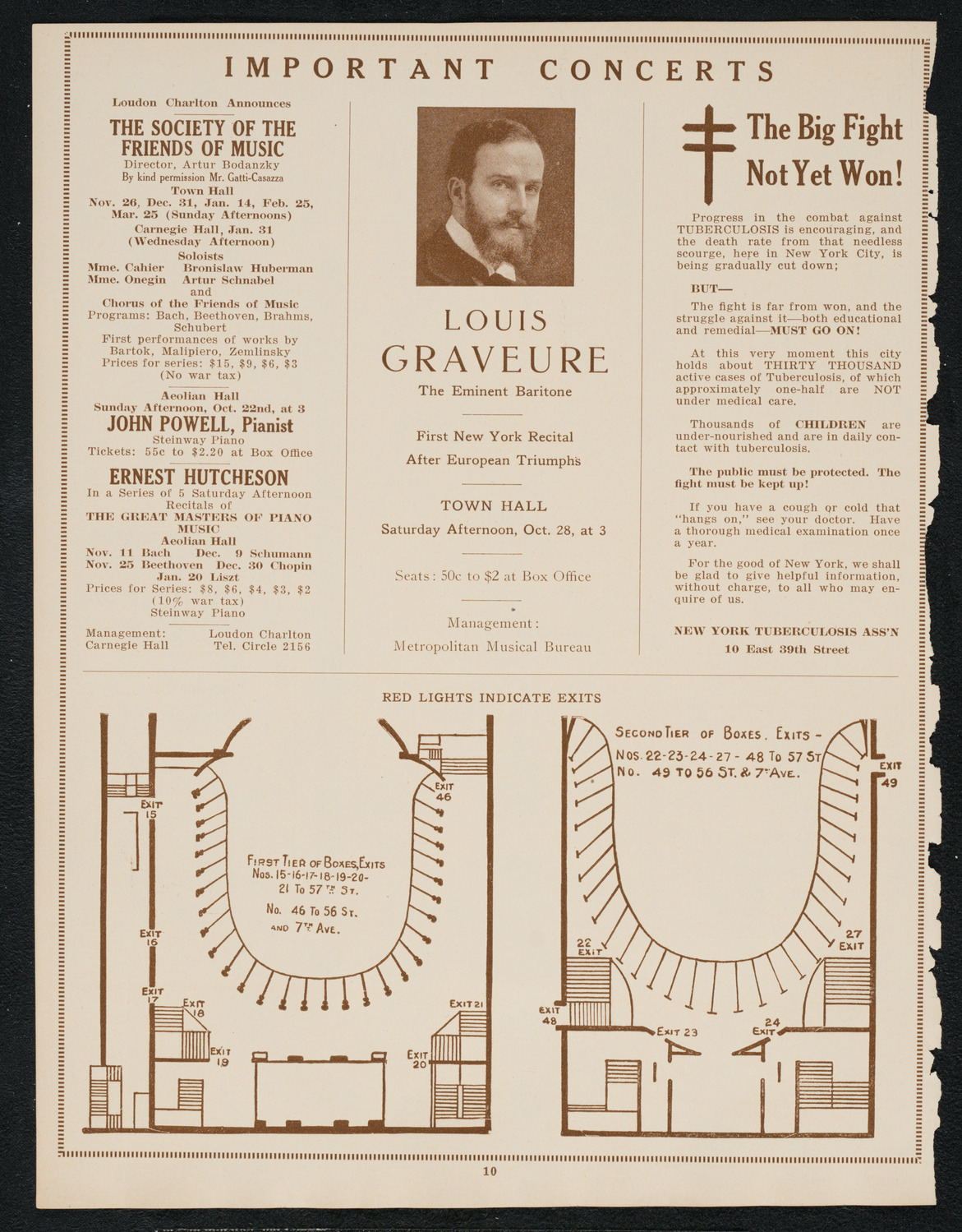 Columbus Day Celebration, October 12, 1922, program page 10