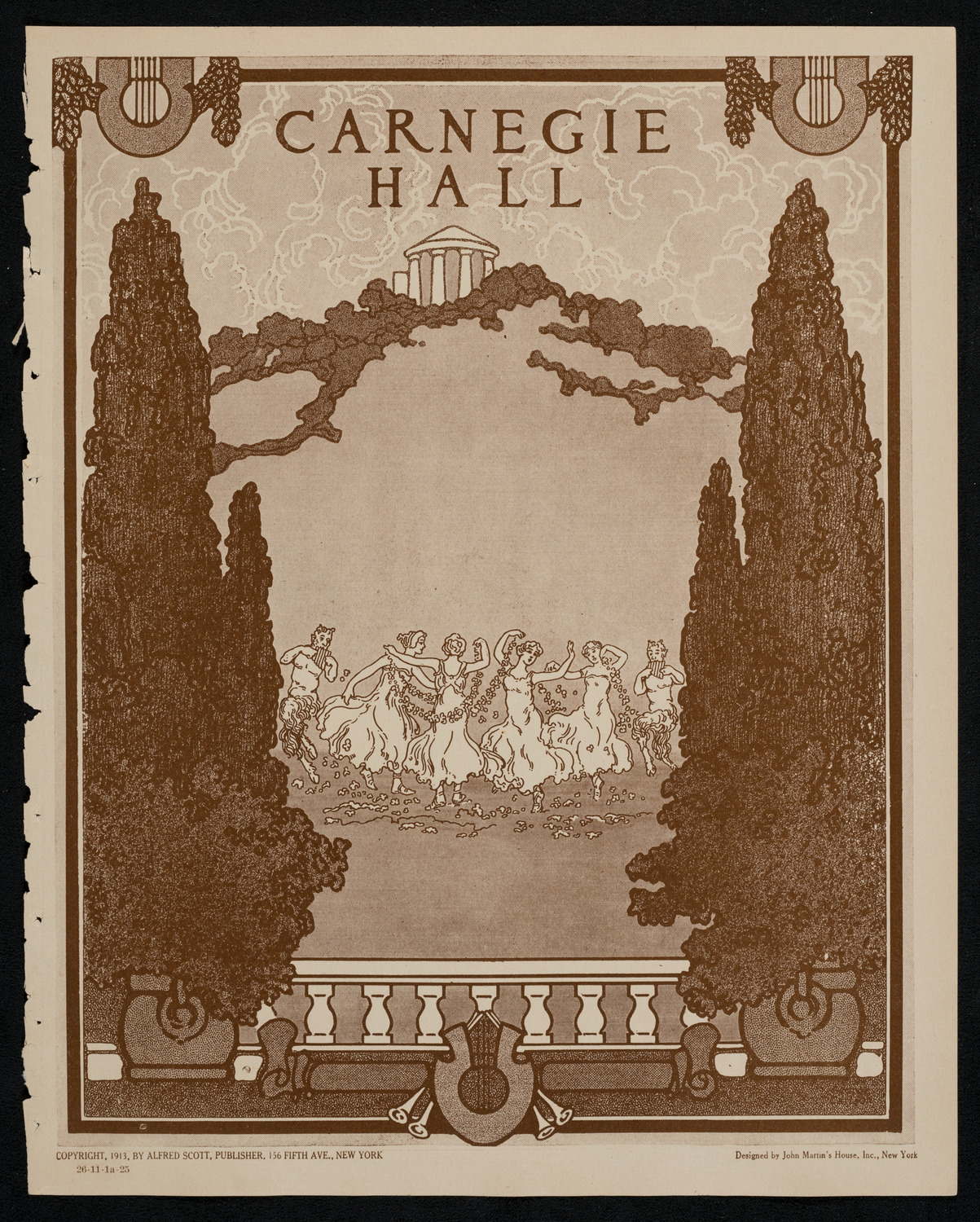 John Powell, Piano, November 1, 1925, program page 1