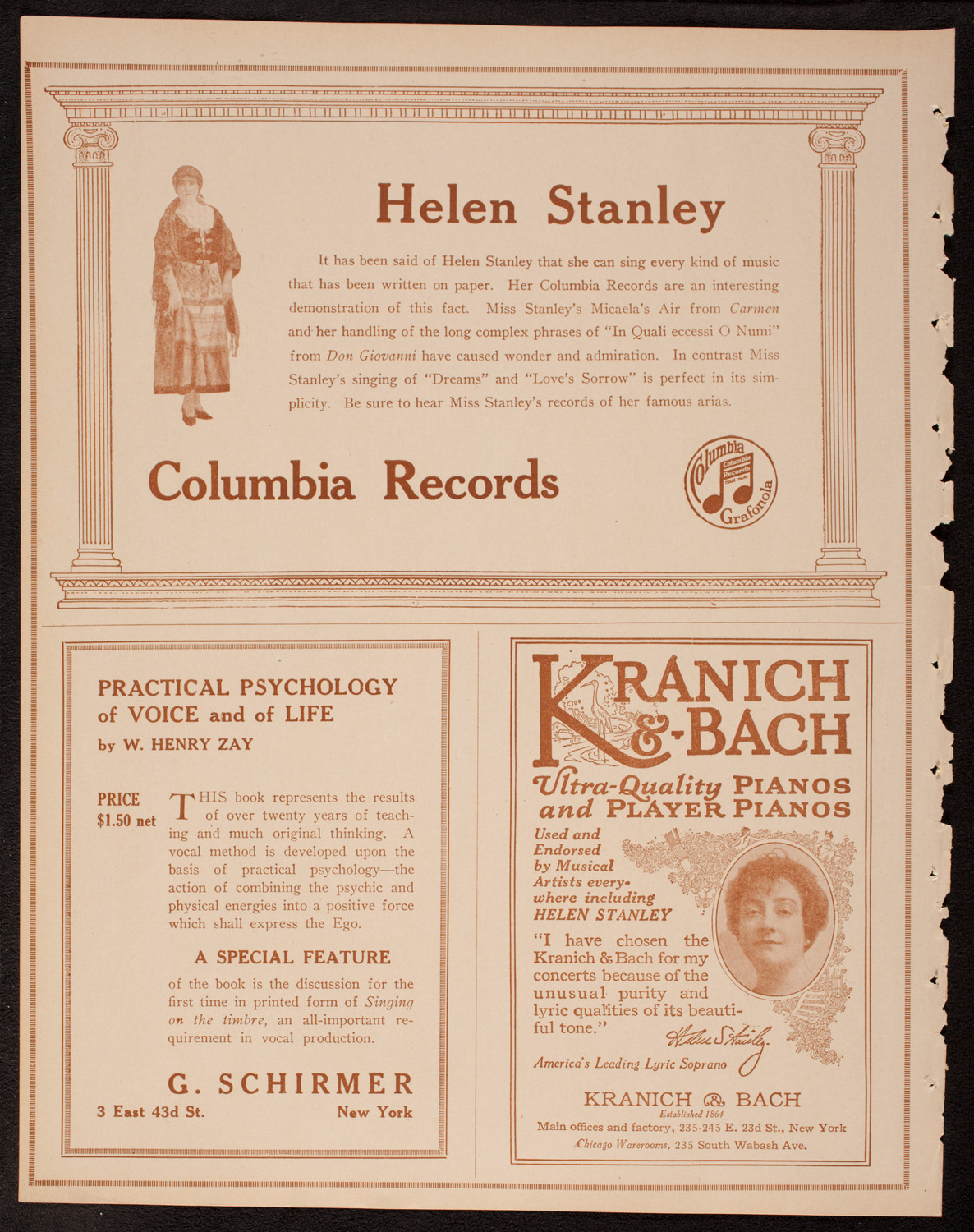 New York Philharmonic, December 2, 1917, program page 6