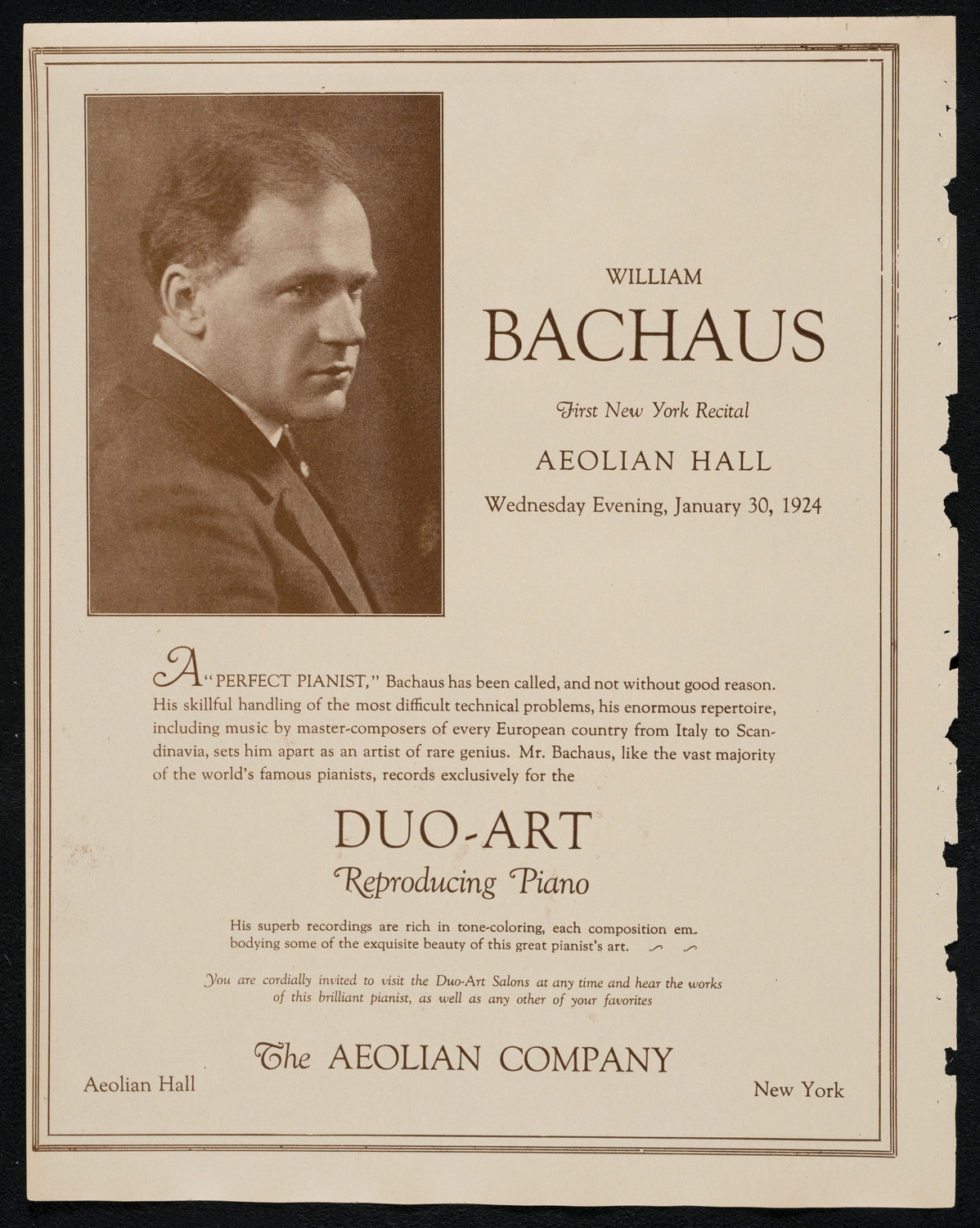 Symphony Concert for Young People, January 26, 1924, program page 2