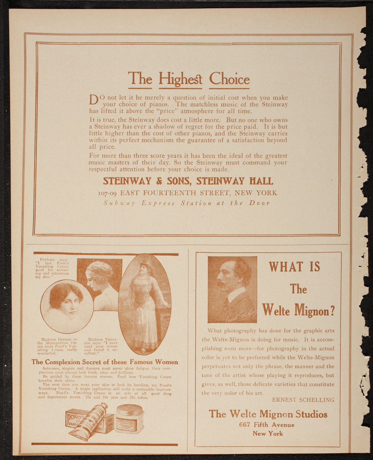 Symphony Concert for Young People, February 3, 1917, program page 4