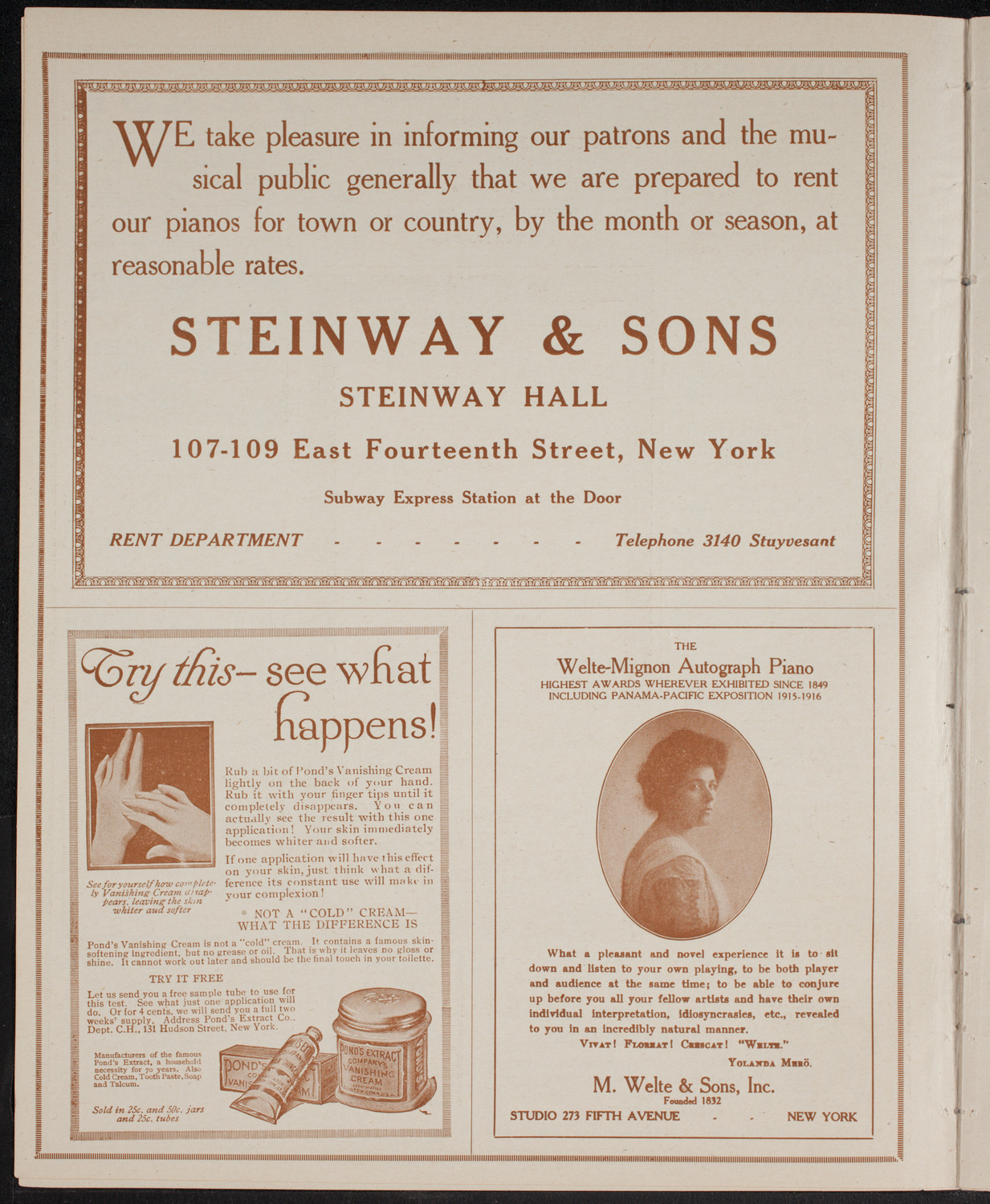 Graduation: College of Dental and Oral Surgery of New York, June 6, 1916, program page 4
