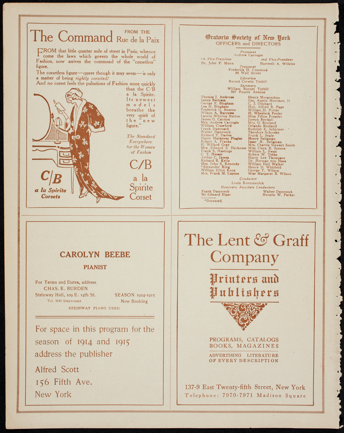 Six-Hundredth Anniversary of the Battle of Bannockburn, June 24, 1914, program page 8