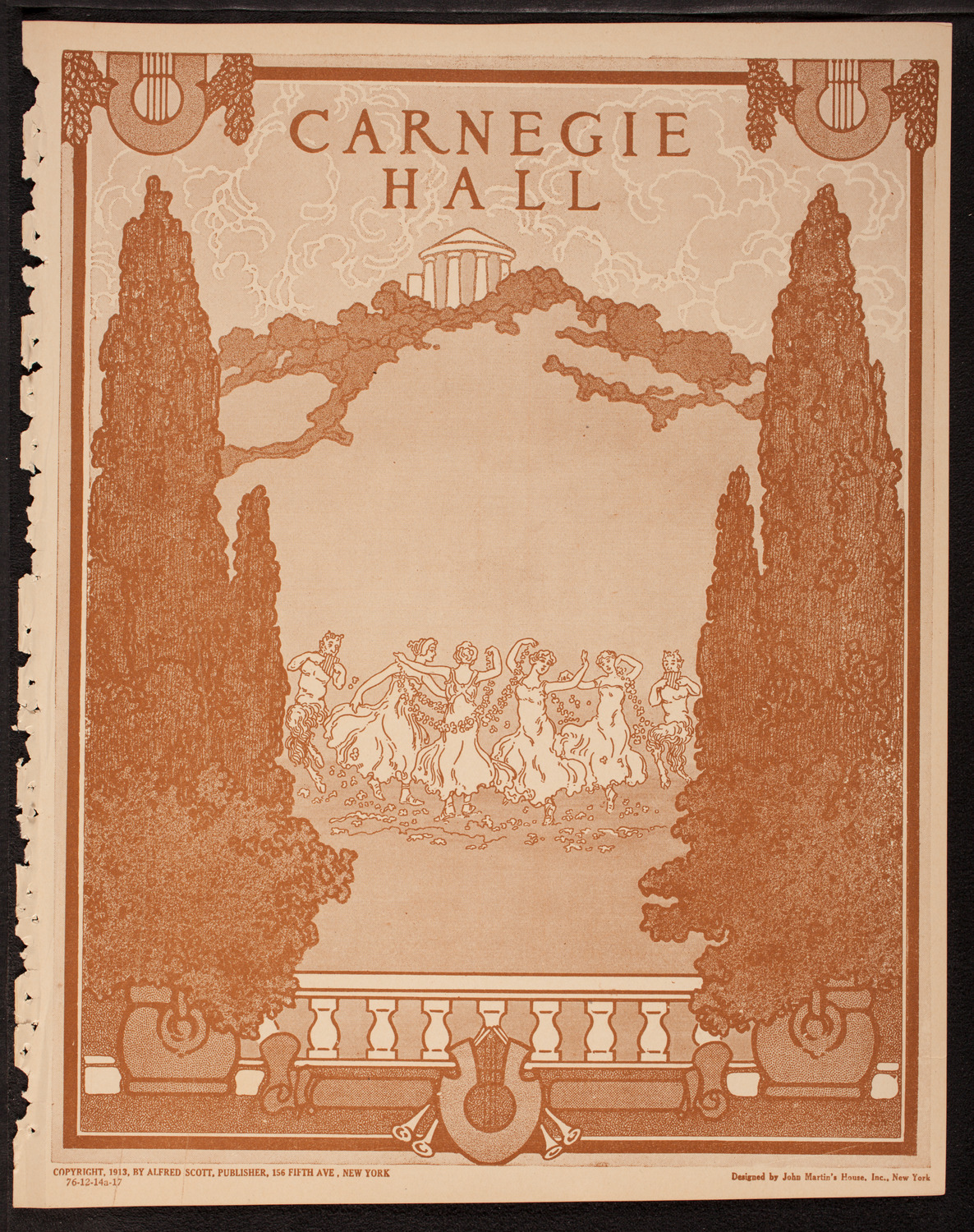 New York Philharmonic, December 14, 1917, program page 1