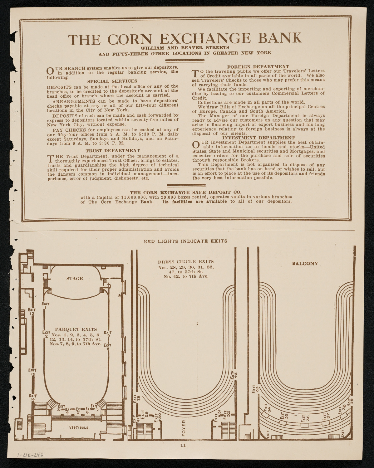 New York Philharmonic Students' Concert, January 21, 1924, program page 11