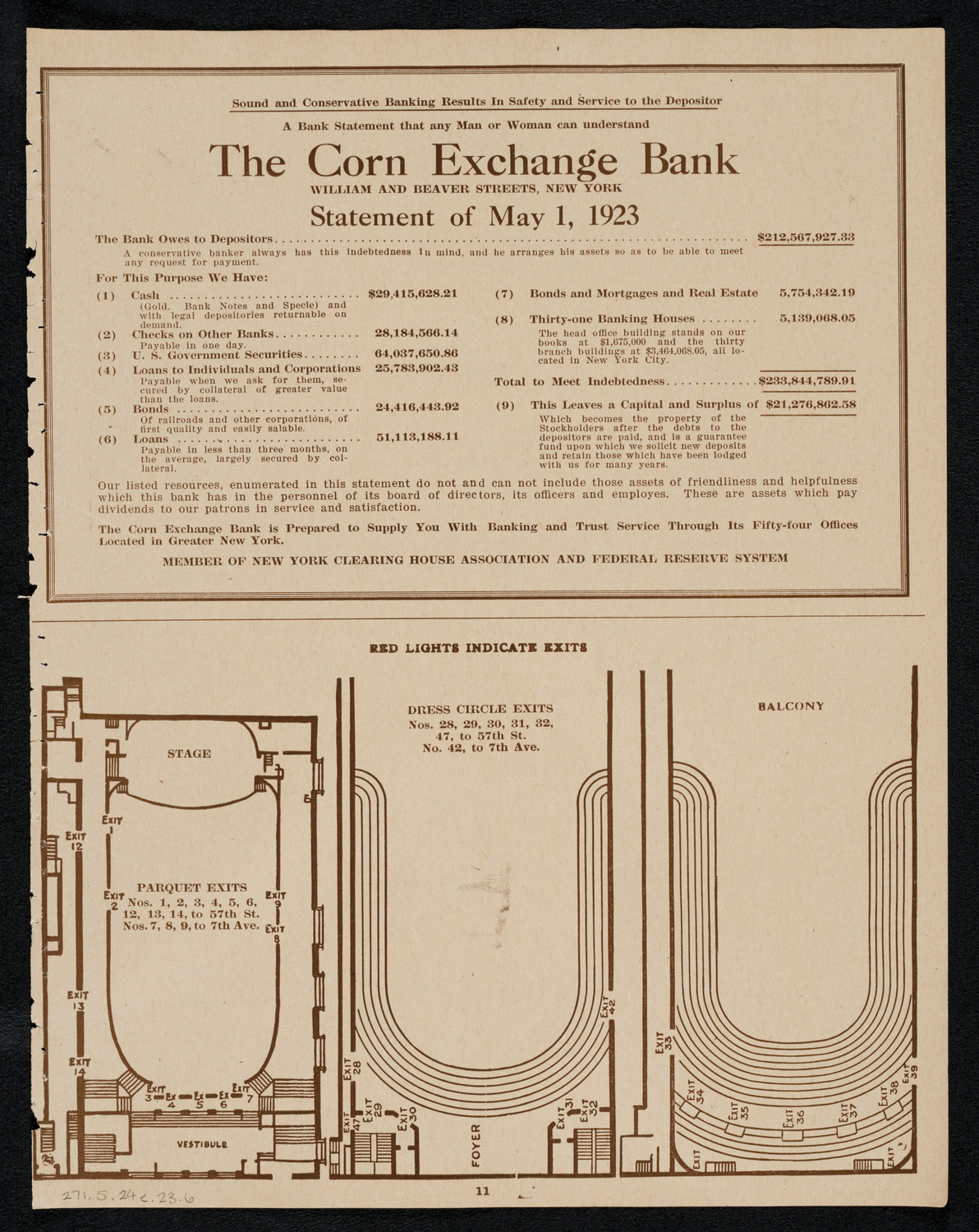 Graduation: Packard Commercial School, May 24, 1923, program page 11