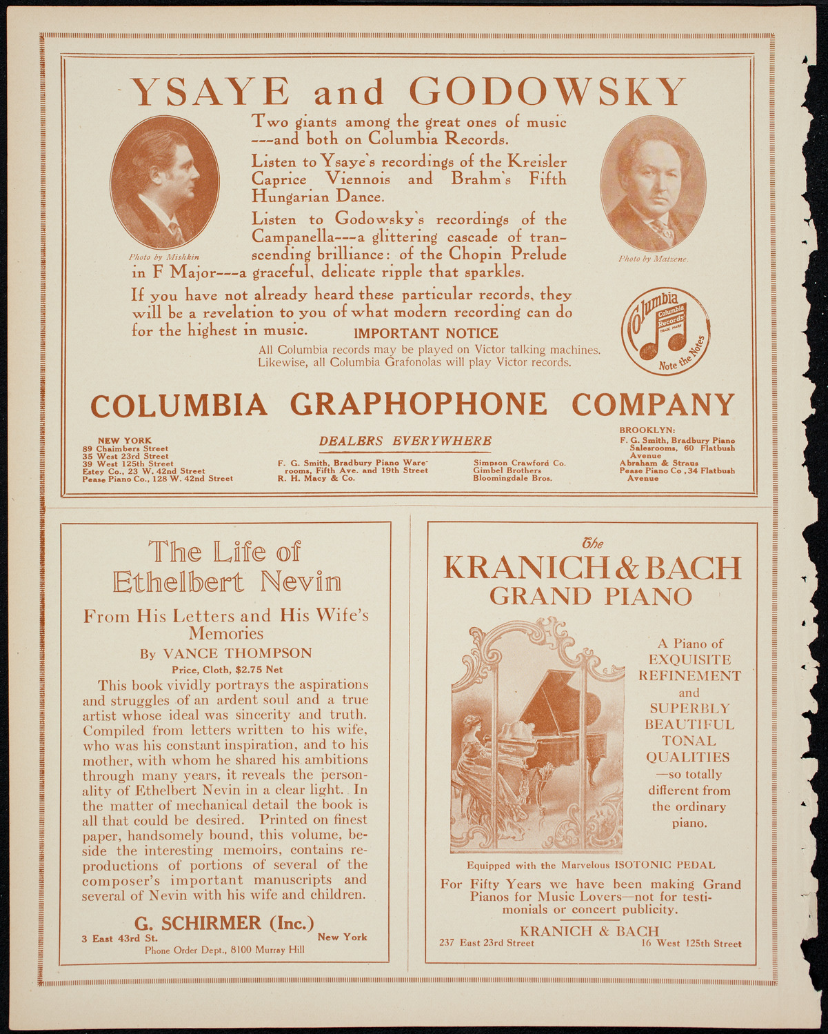 United Hebew Trades of New York 25th Anniversary Festival, January 24, 1914, program page 6