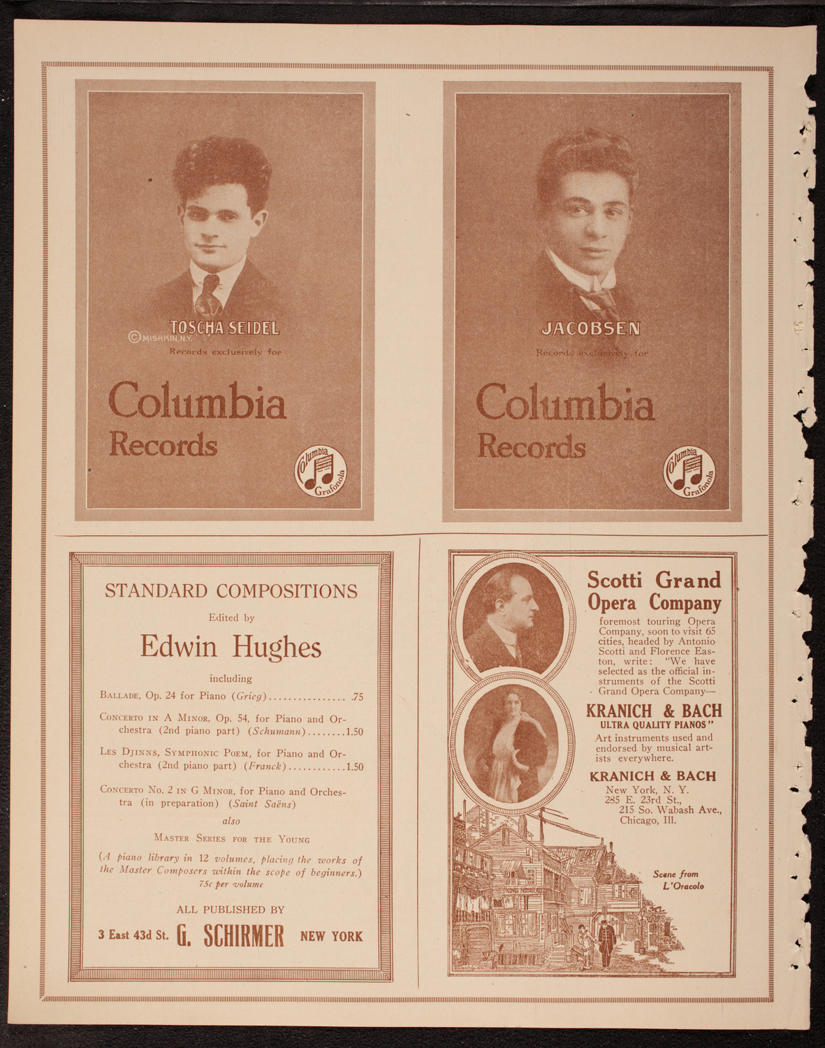 Newman Traveltalks: Poland Restored, December 8, 1919, program page 6