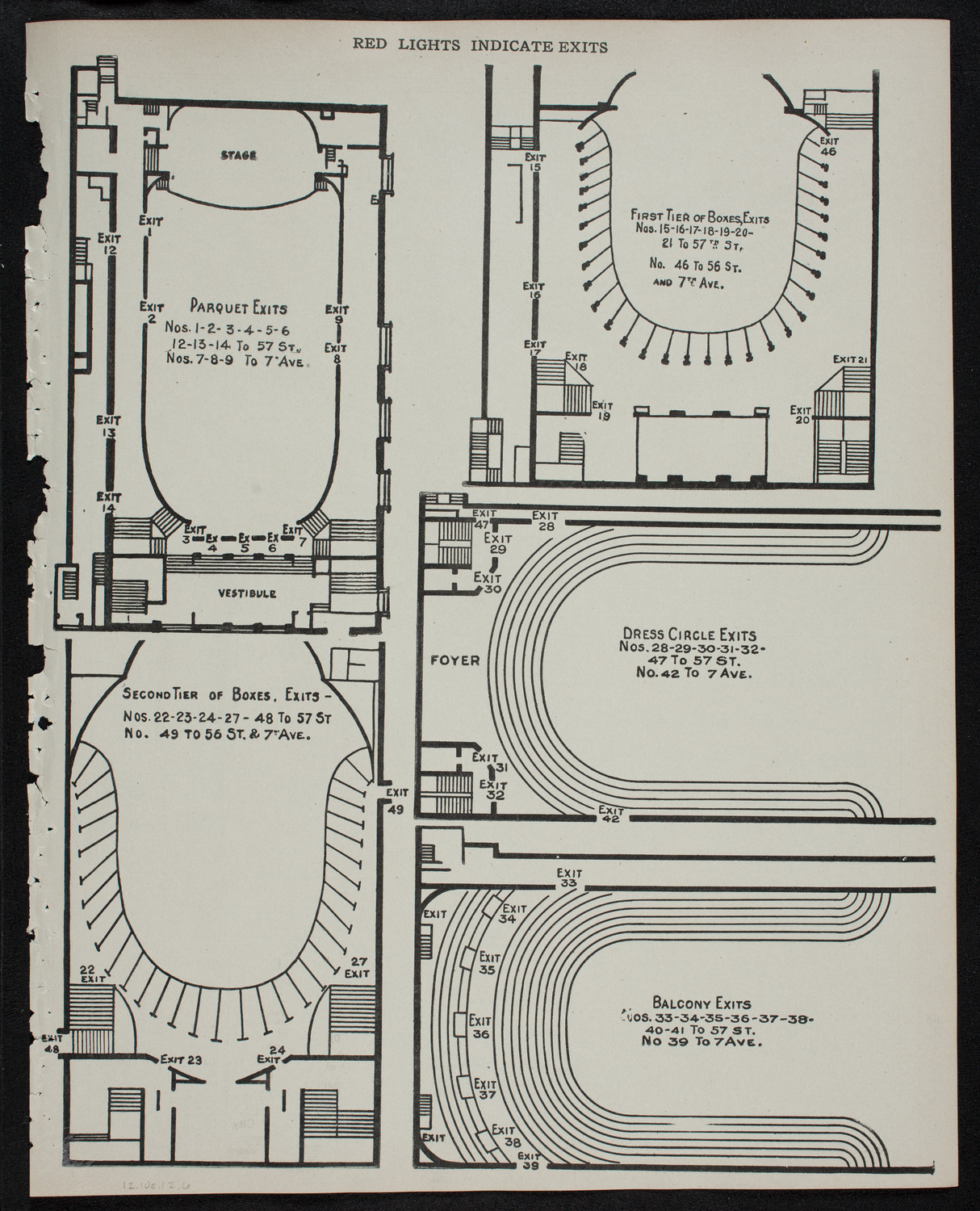 New York Banks' Glee Club, December 10, 1912, program page 11