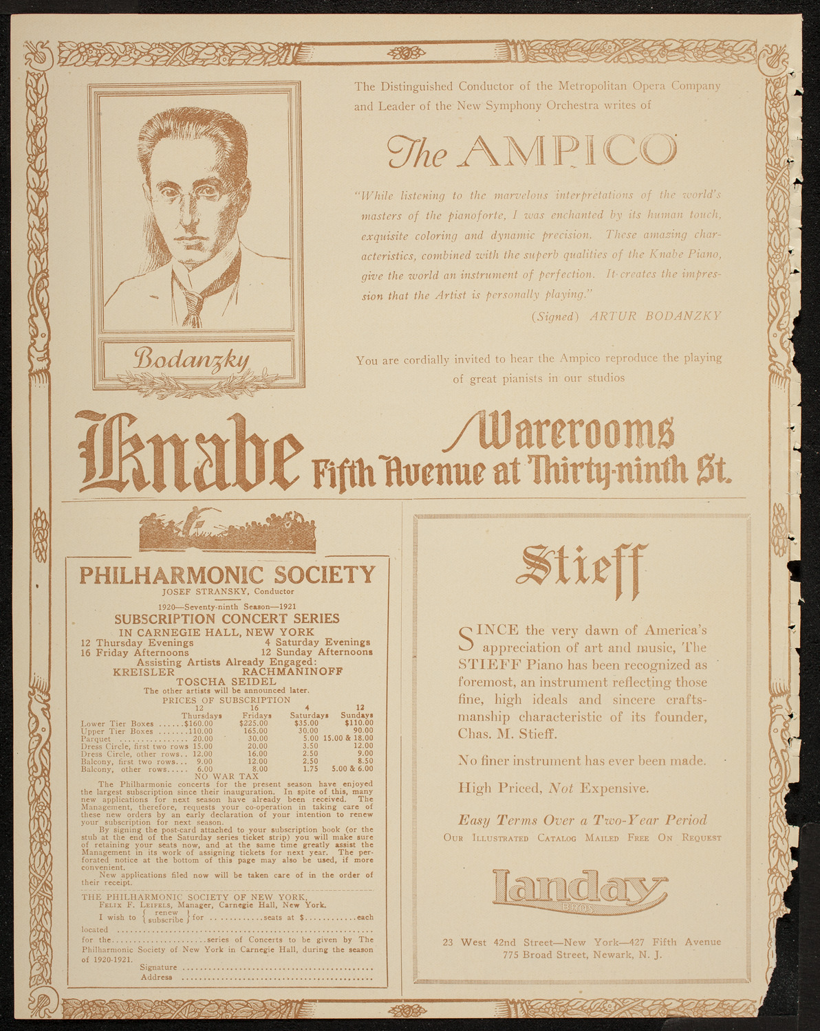 St. Mark's Methodist Episcopal Choir, May 24, 1920, program page 12