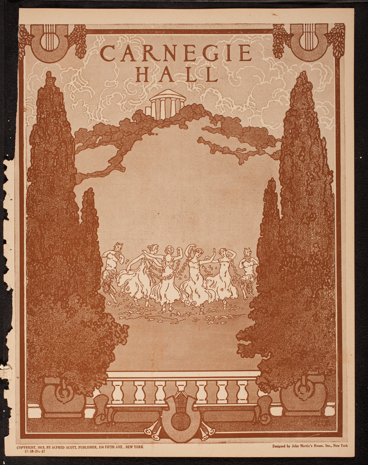 George Dostal, Tenor, October 28, 1917, program page 1