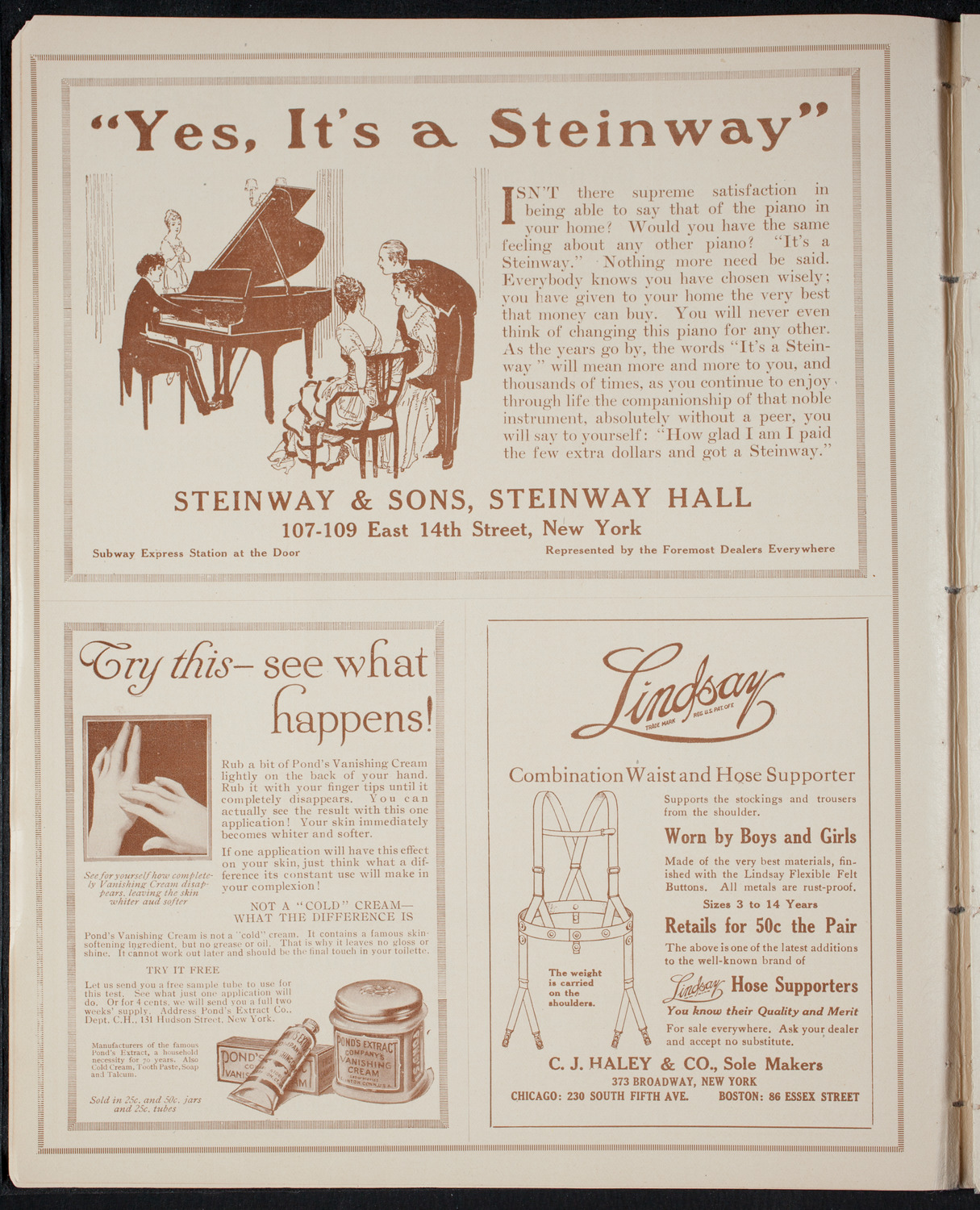 Fashion Show: "Yesterday or To-Morrow", October 7, 1915, program page 4