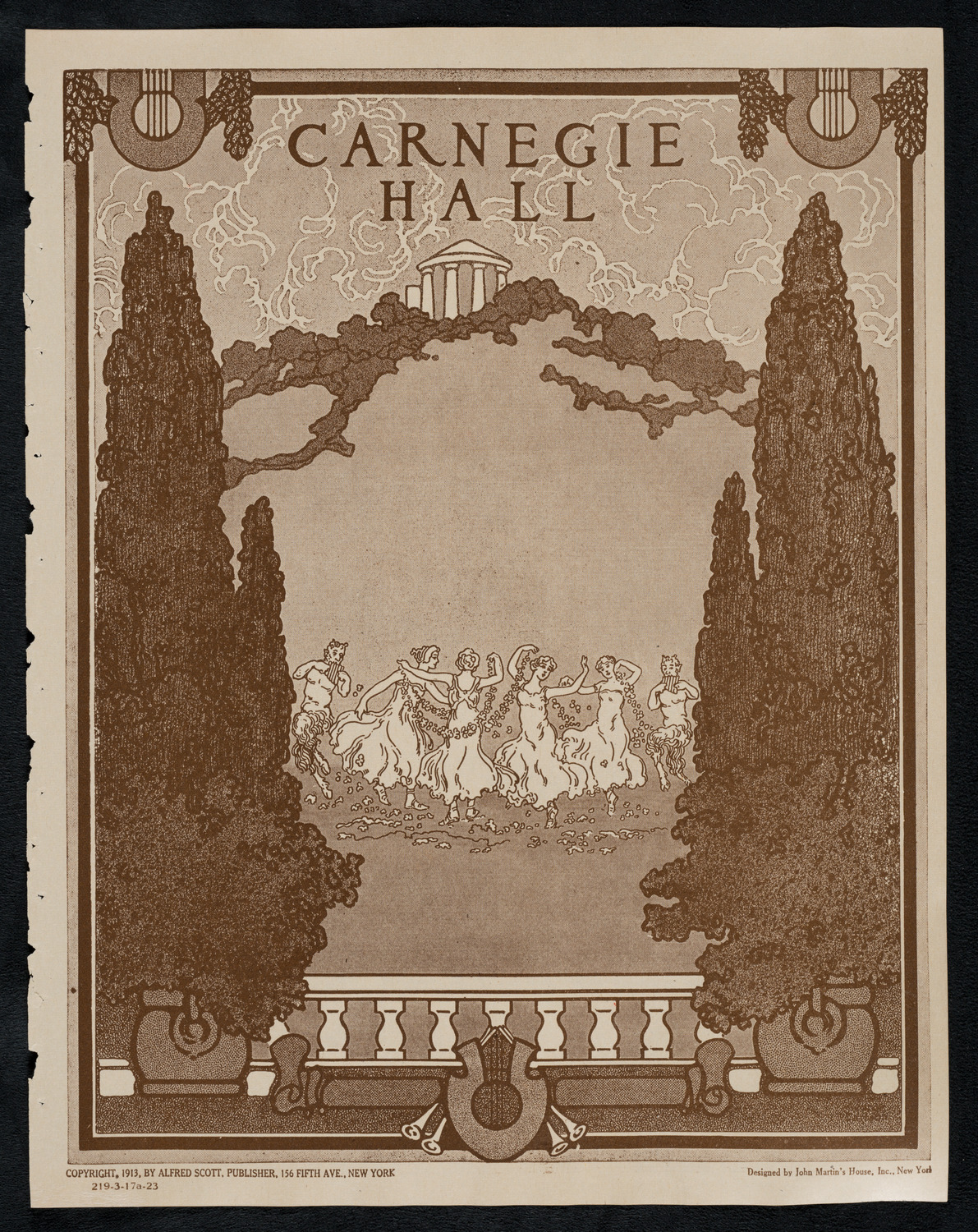 Boston Symphony Orchestra, March 17, 1923, program page 1