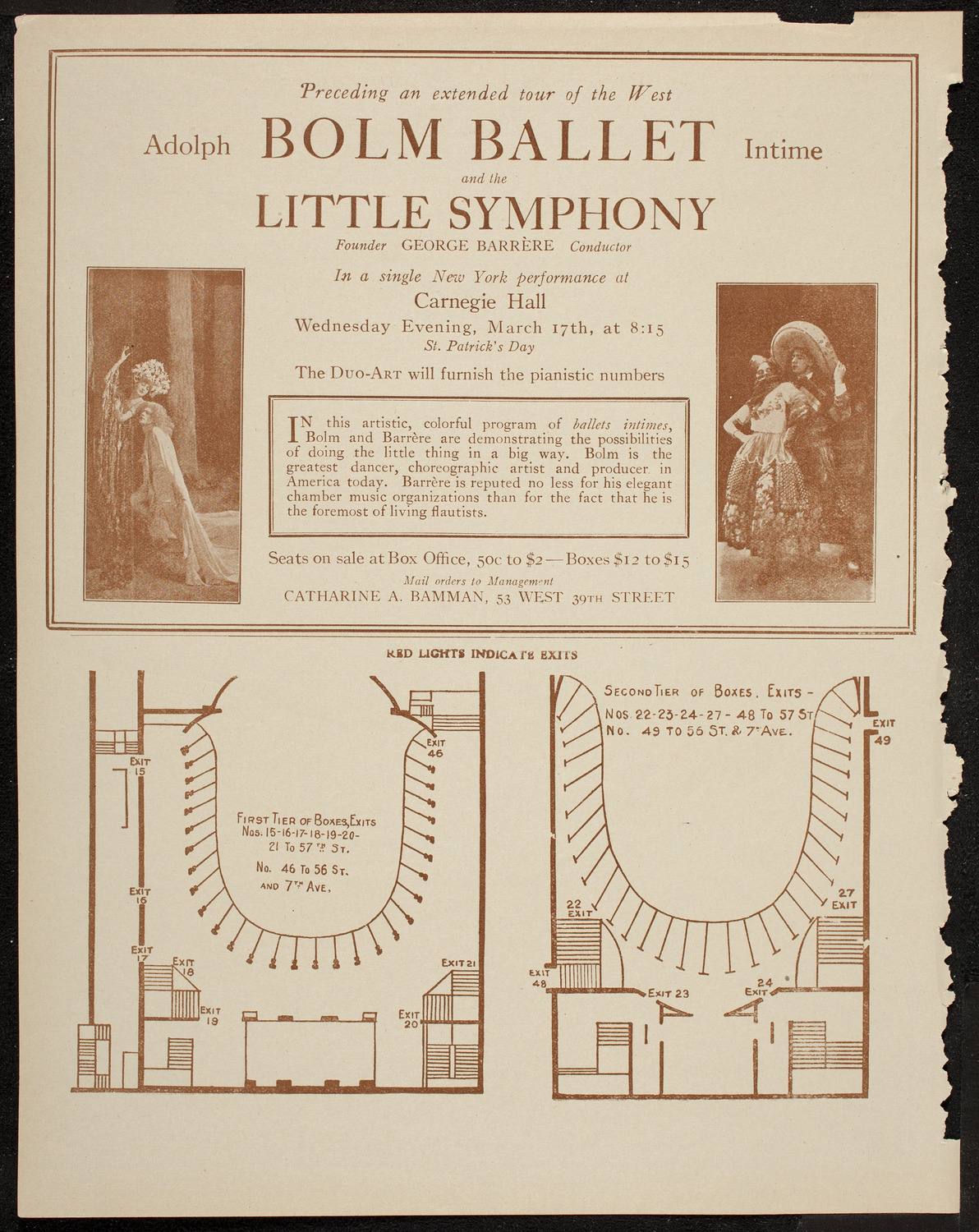 Anna Case, Soprano, March 10, 1920, program page 10