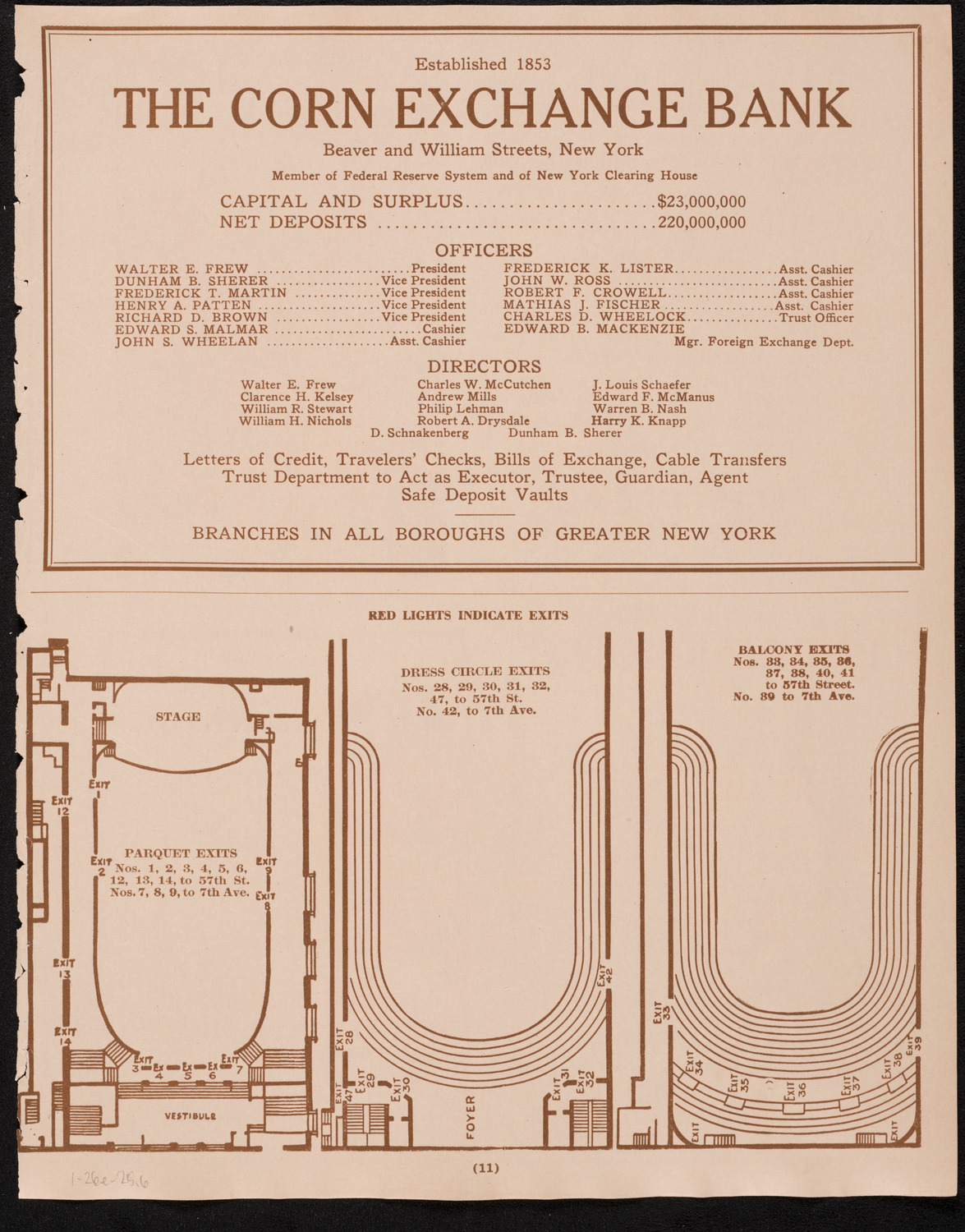 Mieczyslaw Munz, Piano, January 26, 1925, program page 11