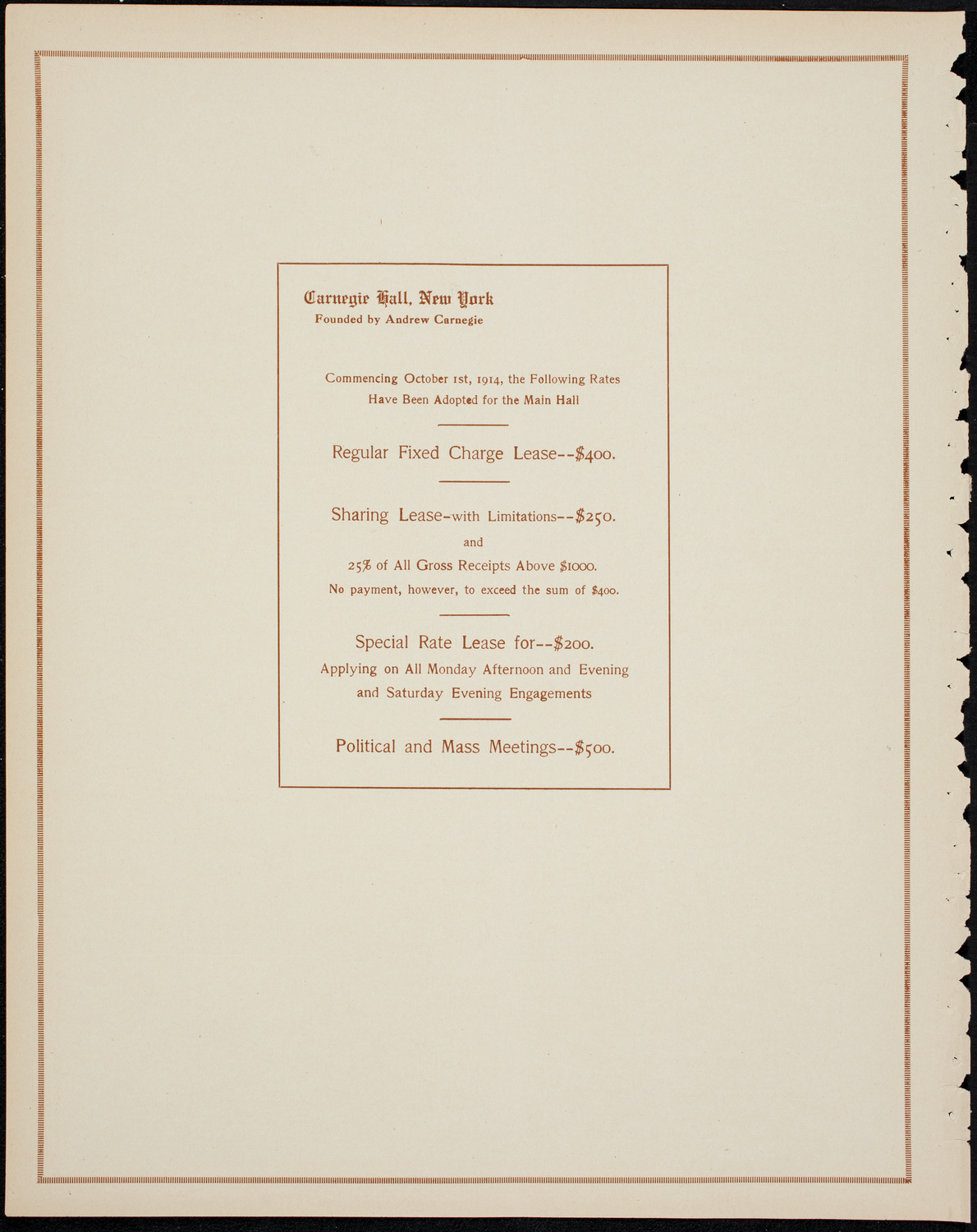 Graduation: Packard Commercial School, May 25, 1914, program page 10