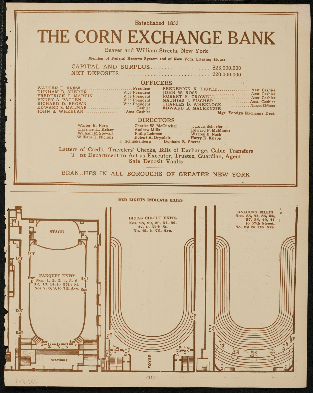 Albertina Rasch, Dancer, April 7, 1925, program page 11