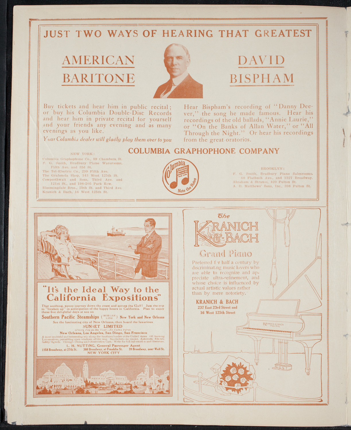 Orchestral Society of New York, June 5, 1915, program page 6