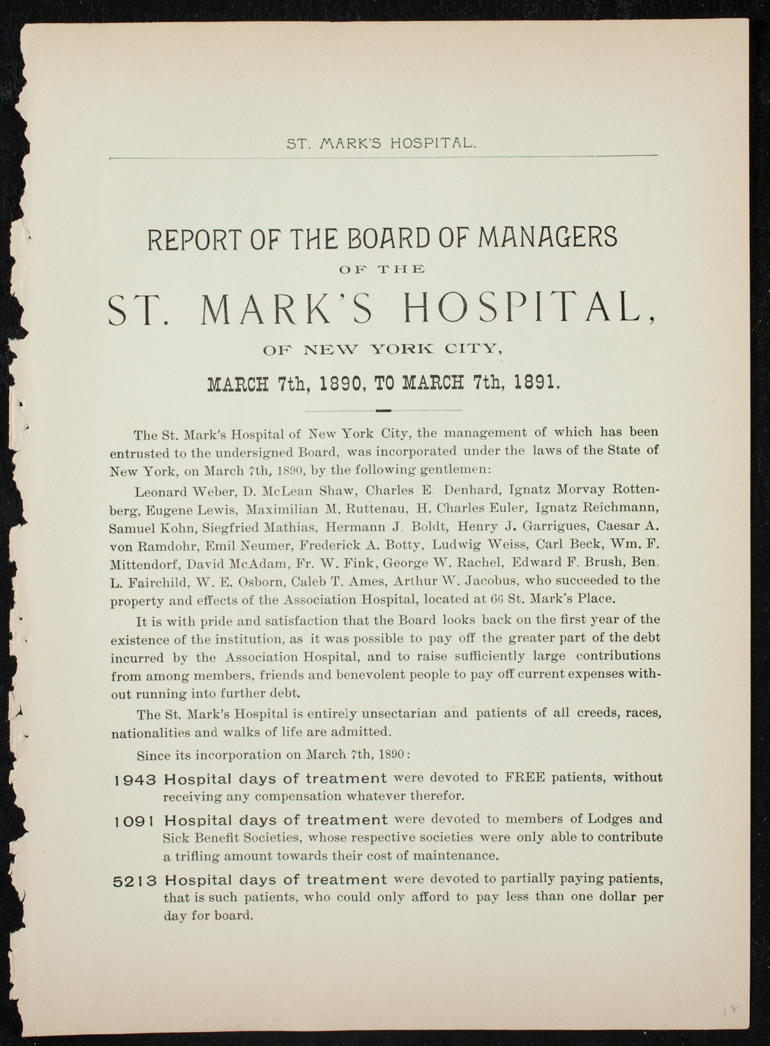 Lecture by Sir Edwin Arnold, November 4, 1891, program page 17