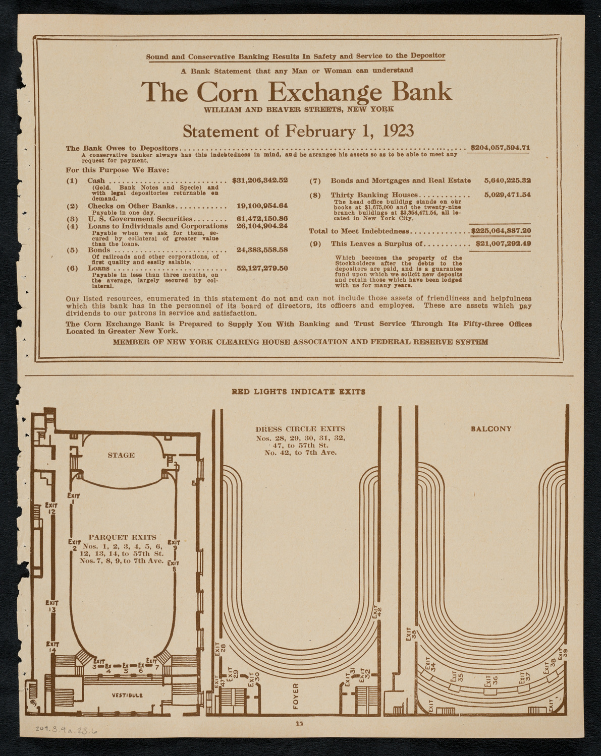 New York Philharmonic, March 9, 1923, program page 11