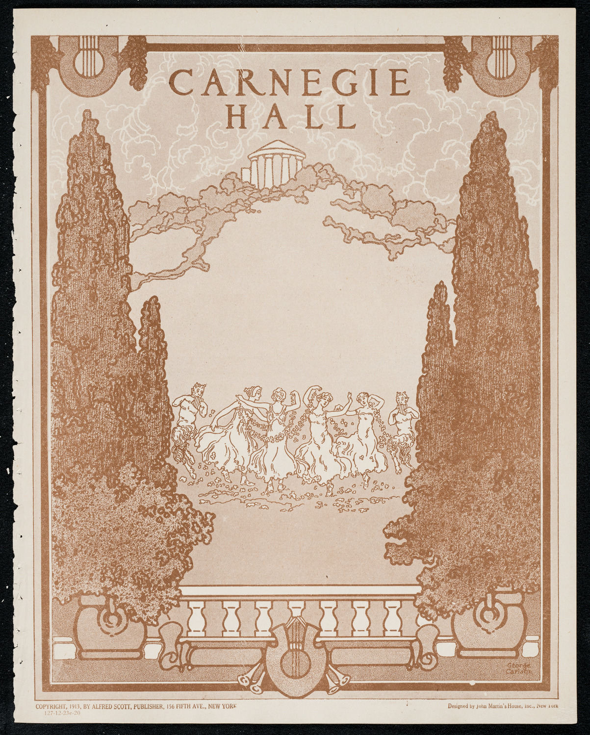 Mischa Levitzki, Piano and Sascha Jacobsen, Violin, December 23, 1920, program page 1